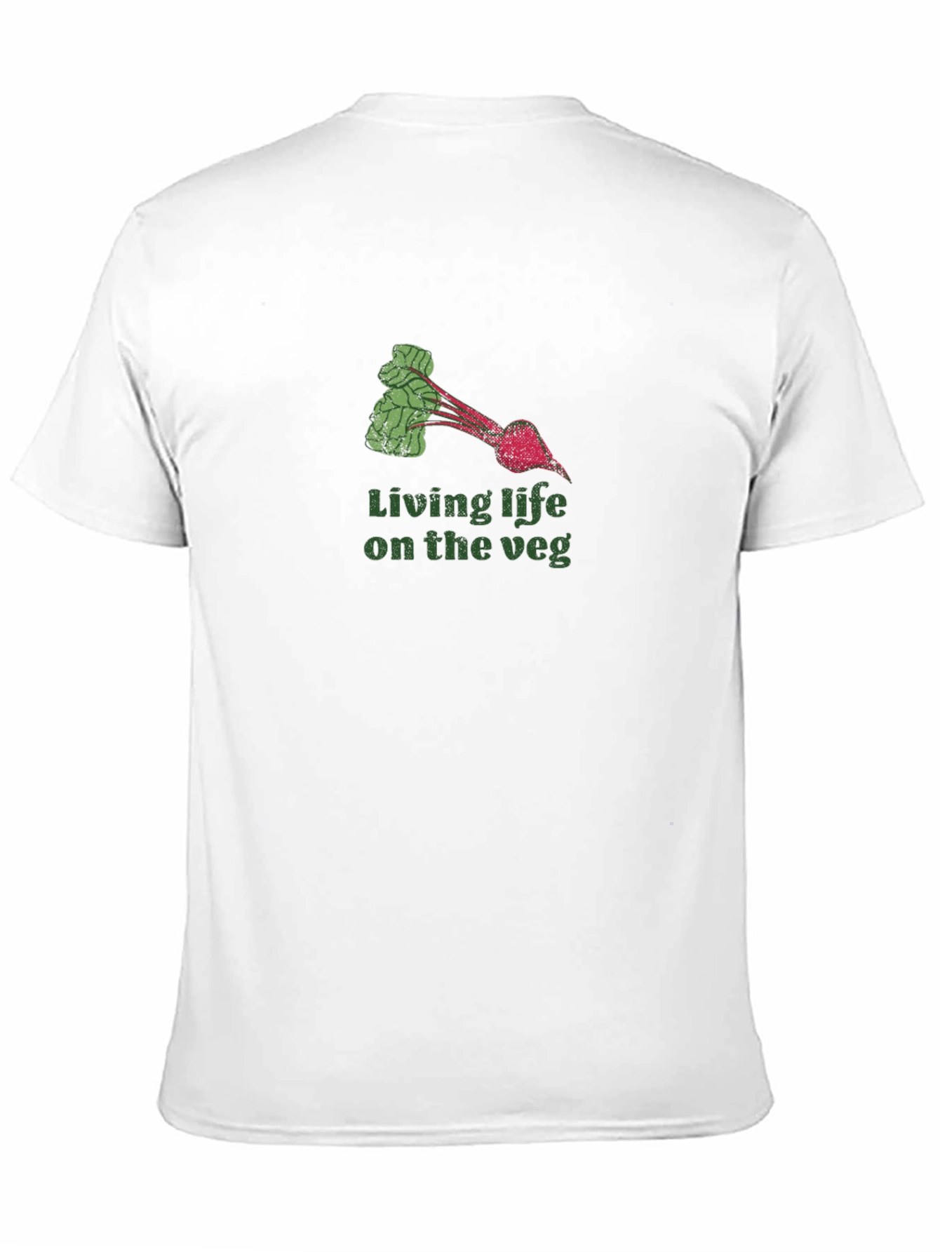 Living Life on the Veg T-Shirt - Black