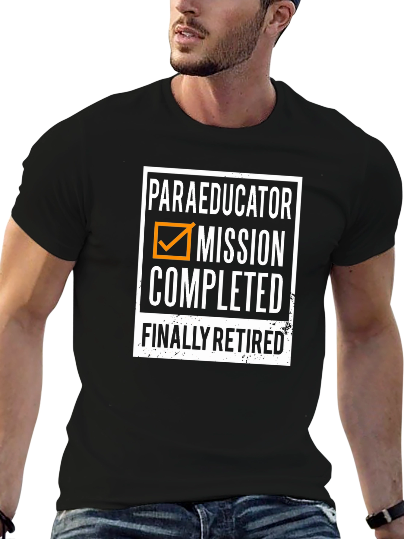 Paraeducator Retirement T-Shirt - Mission Completed!