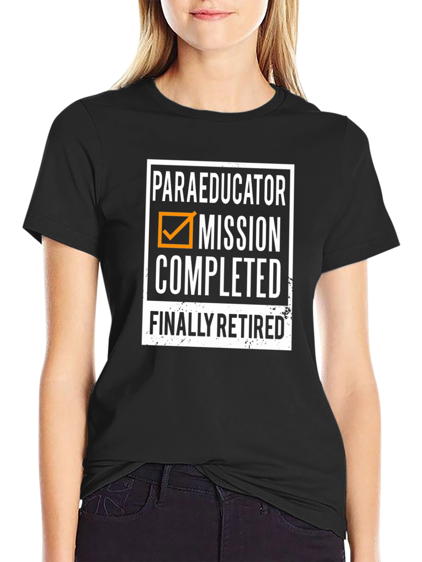 Paraeducator Retirement T-Shirt - Mission Completed!