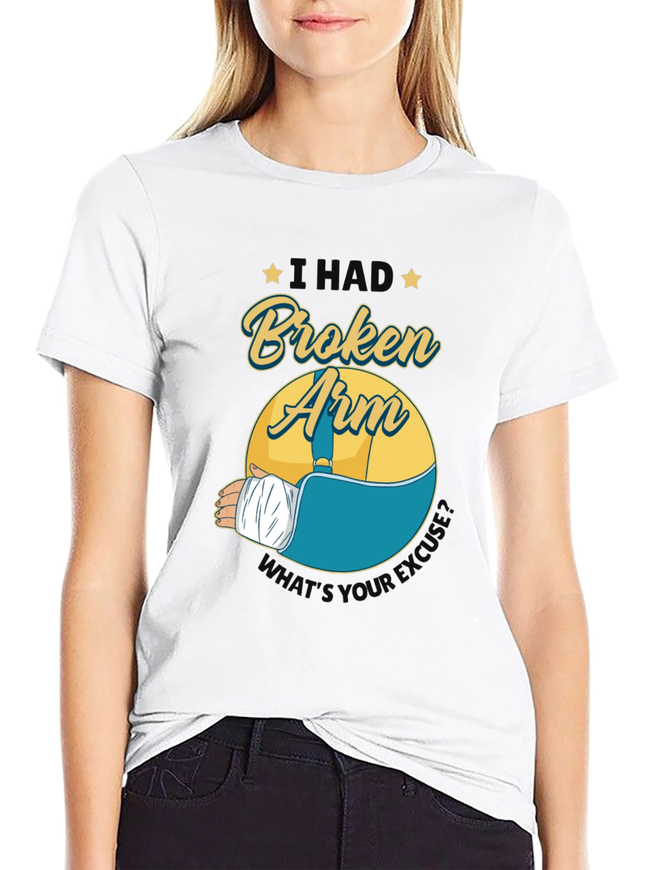 I Had A Broken Arm T-Shirt