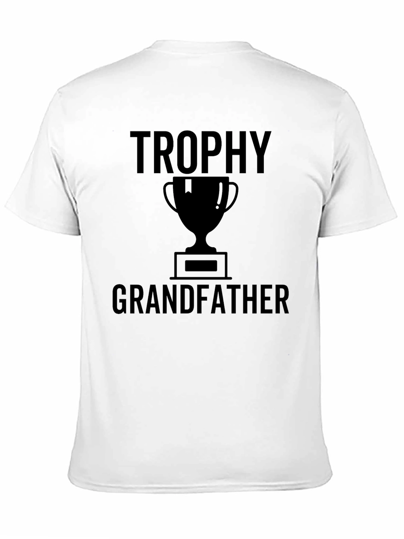 Trophy Grandfather Black T-Shirt