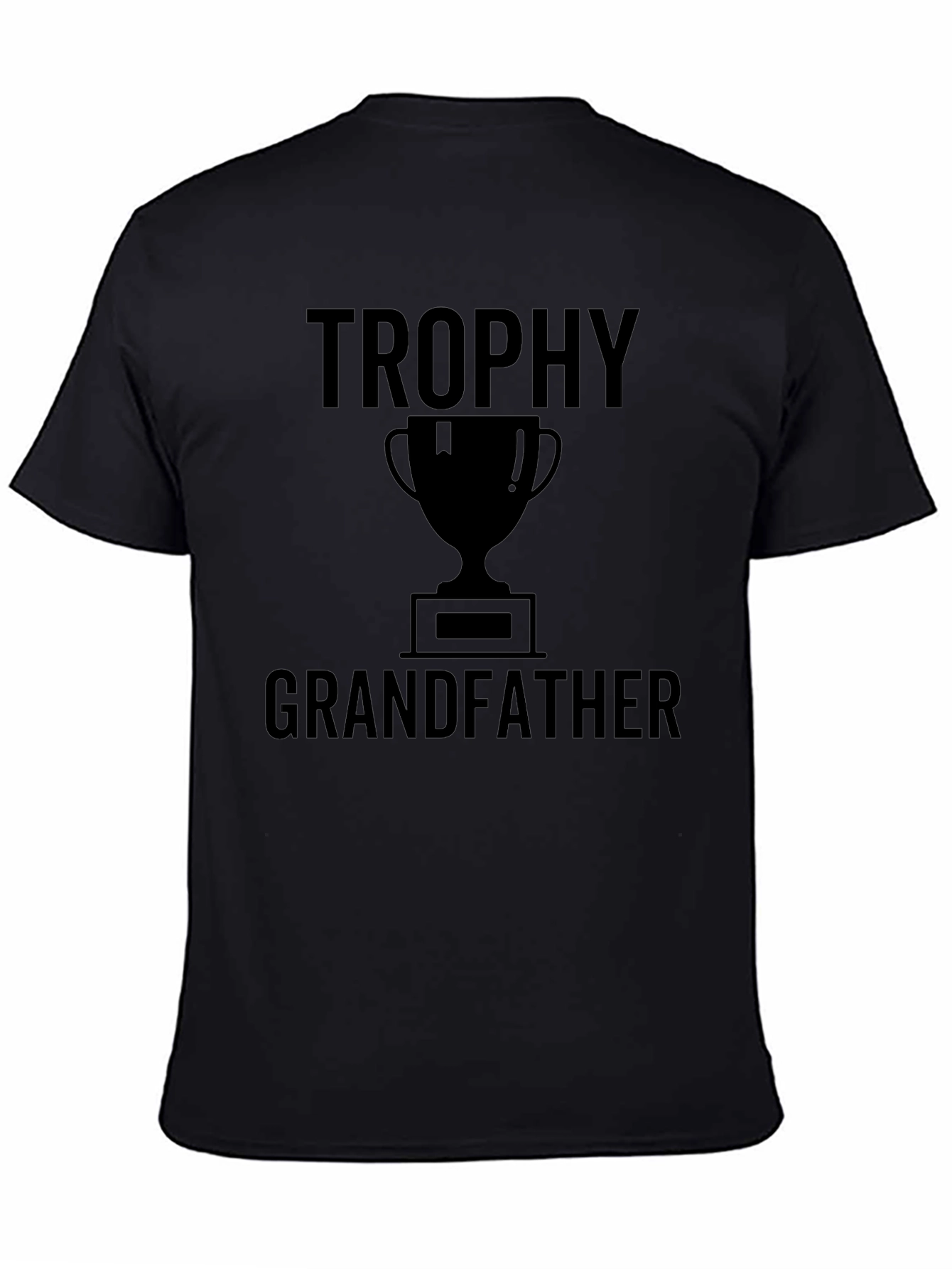 Trophy Grandfather Black T-Shirt