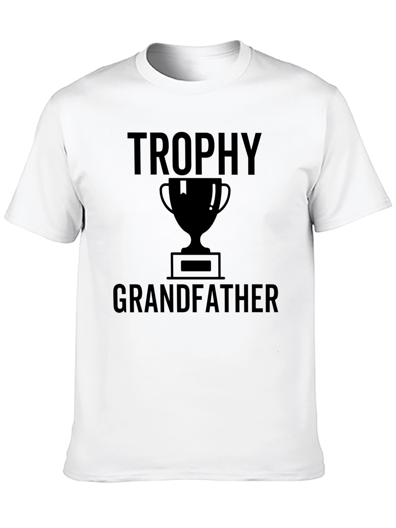 Trophy Grandfather Black T-Shirt