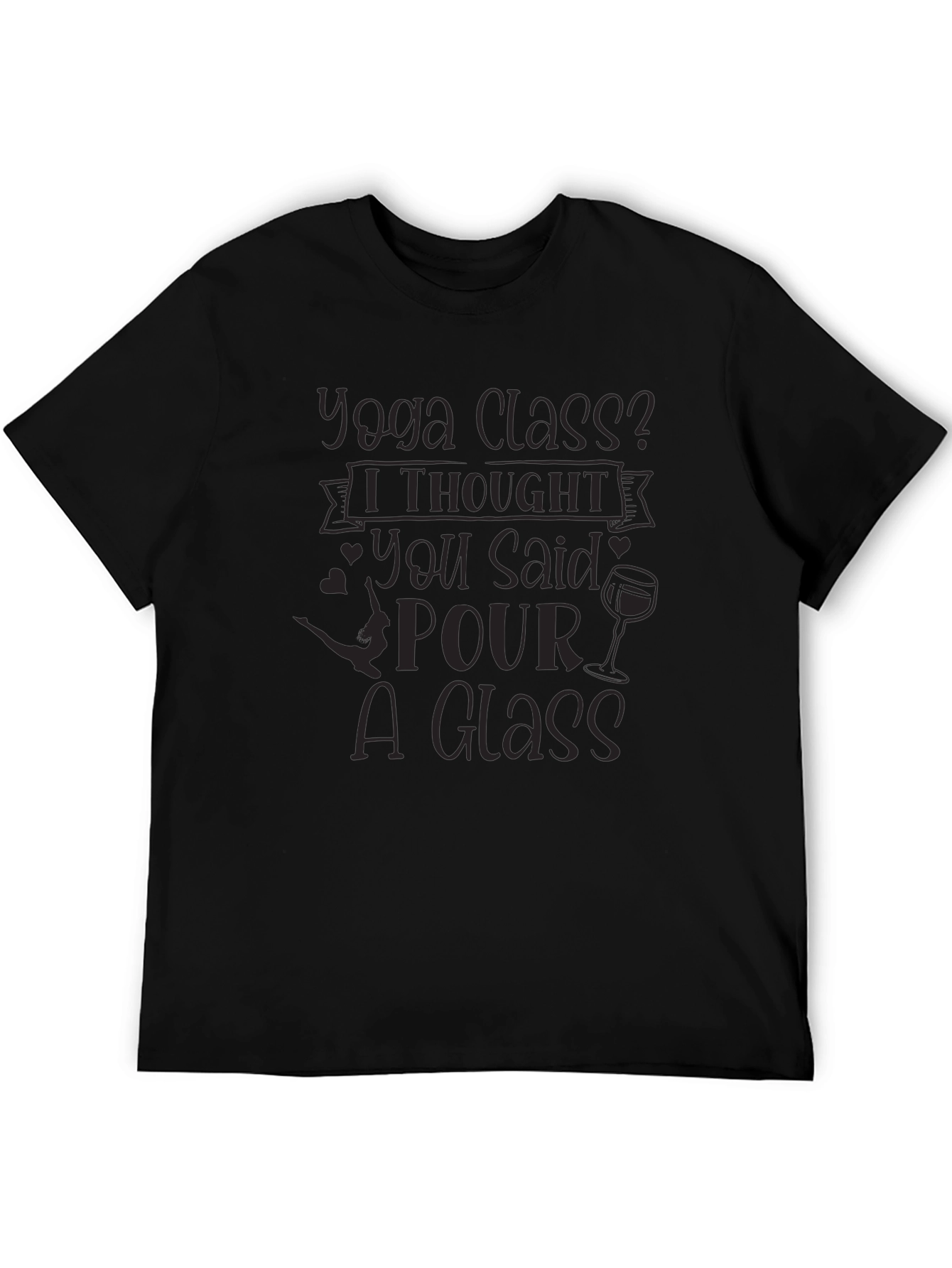Yoga Class? Pour a Glass Tee