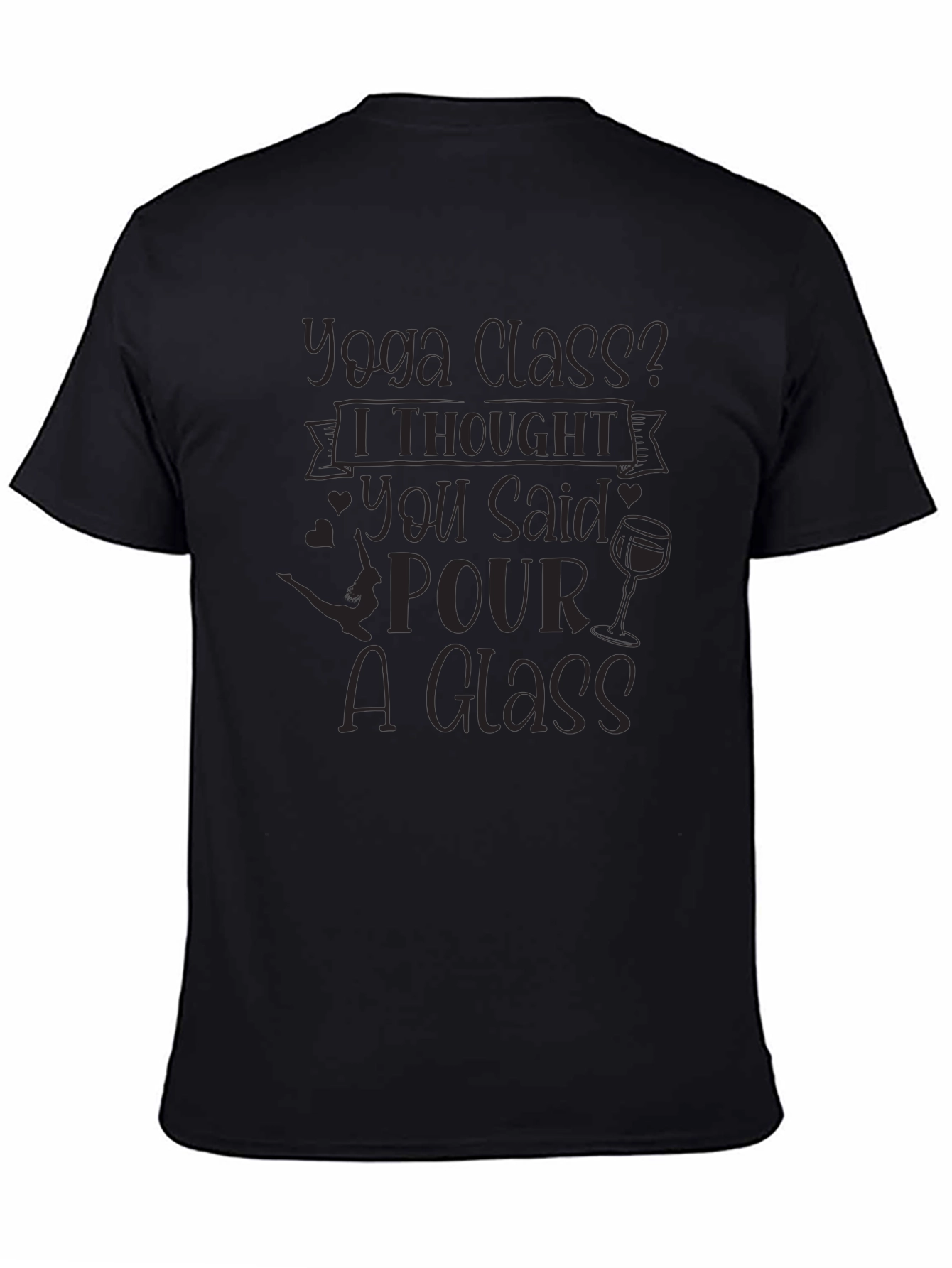 Yoga Class? Pour a Glass Tee