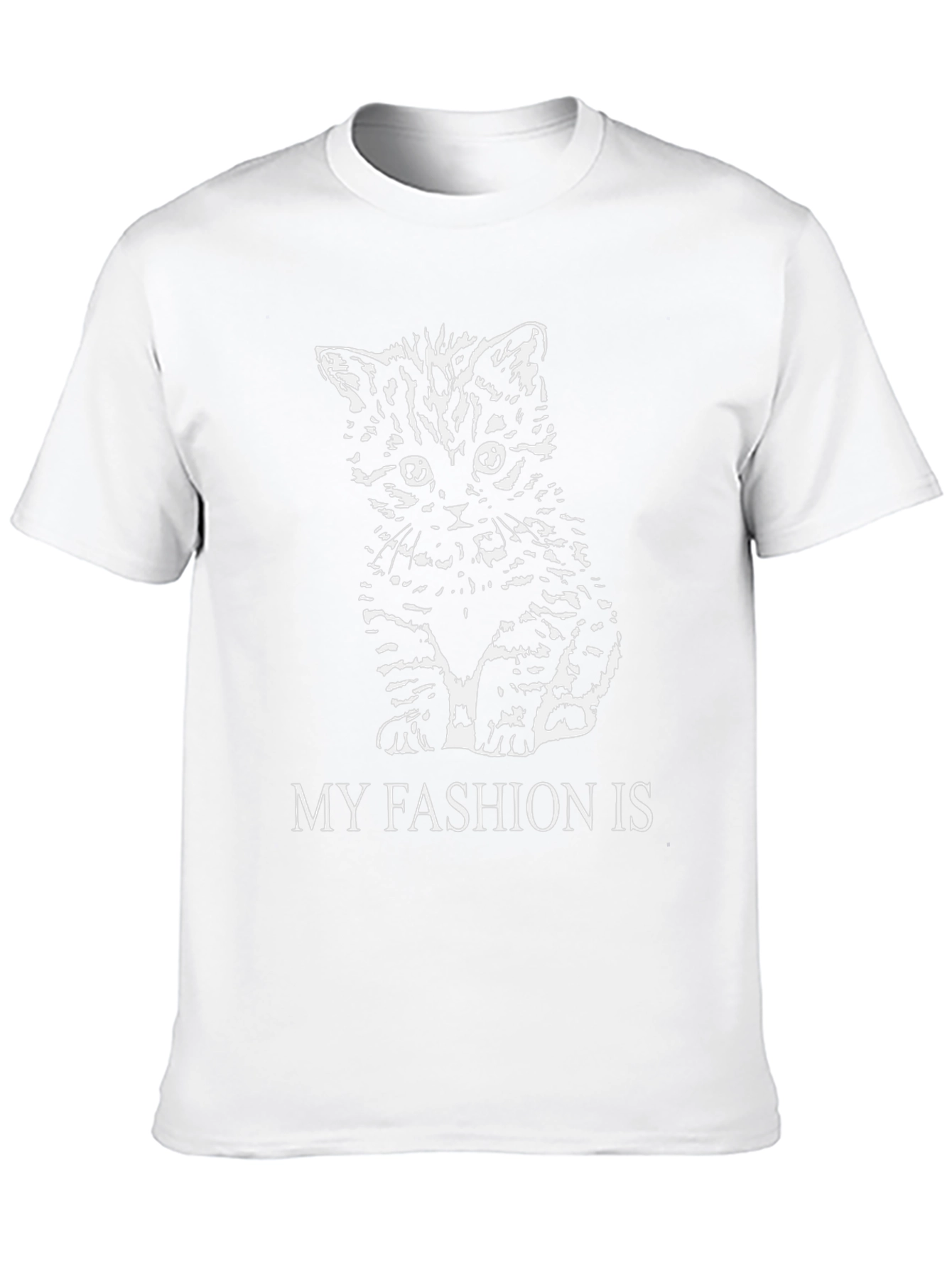 Kitten Graphic Tee - My Fashion Is Cats!