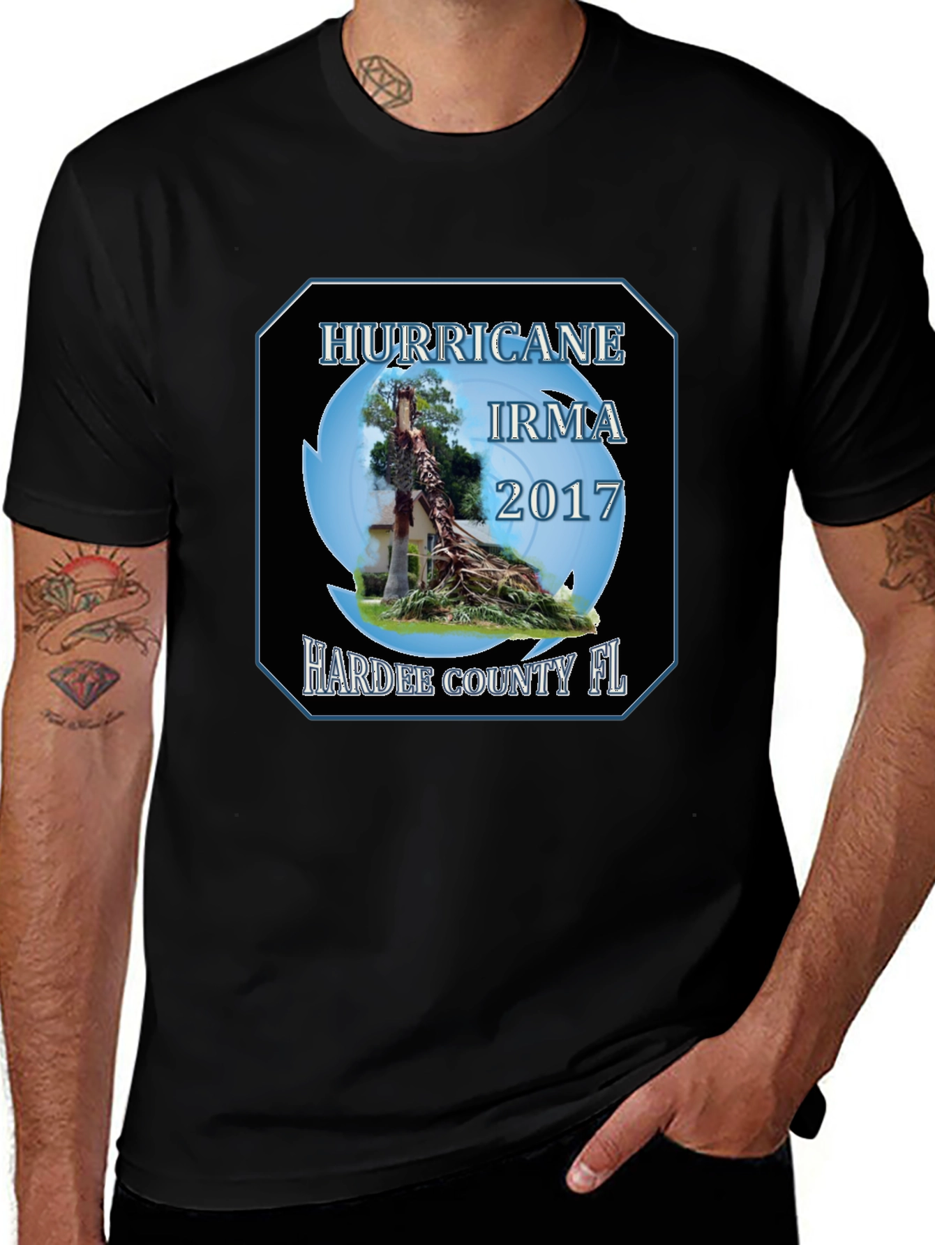 Hurricane Irma 2017 Hardee County FL T-Shirt