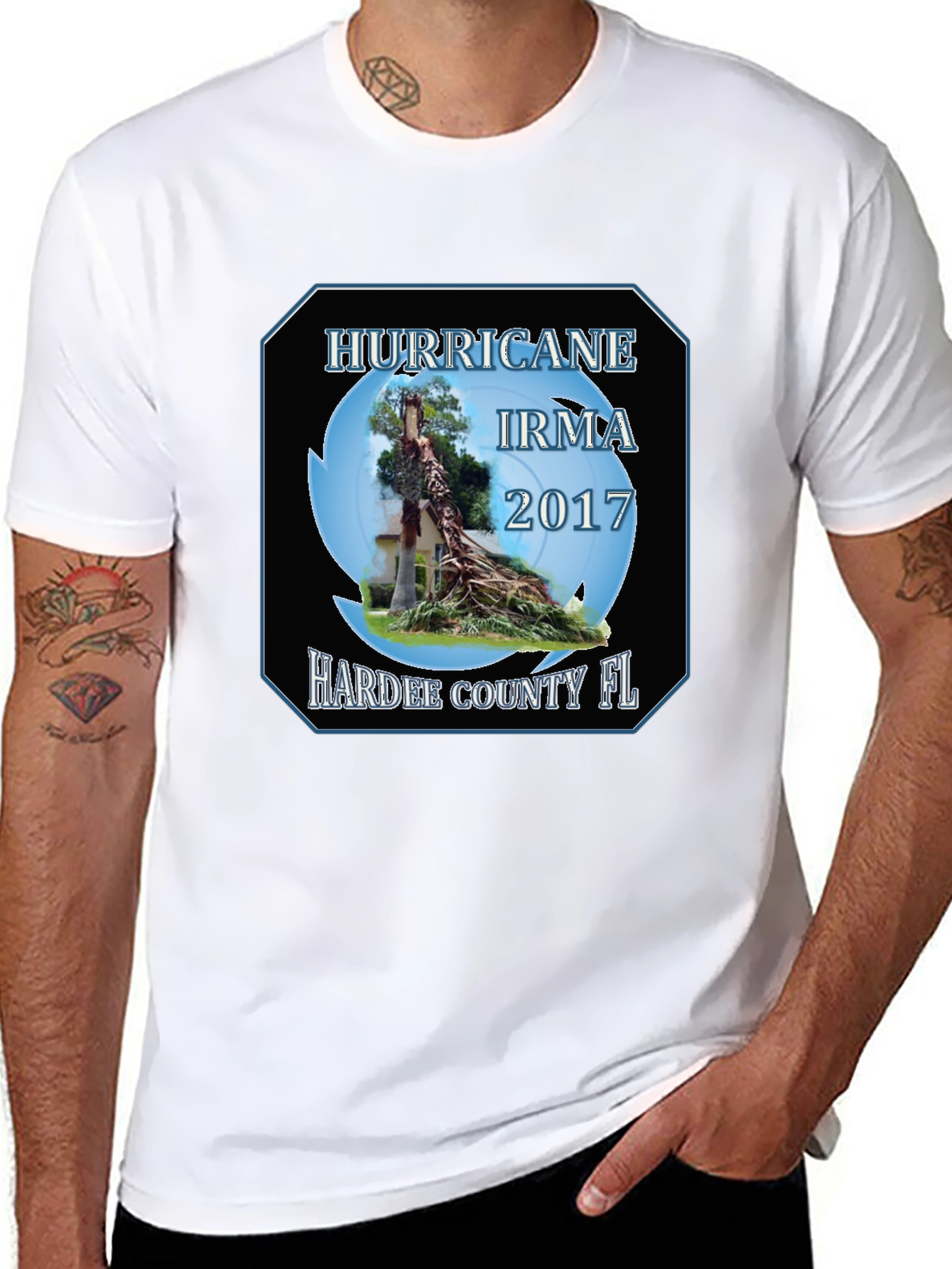 Hurricane Irma 2017 Hardee County FL T-Shirt