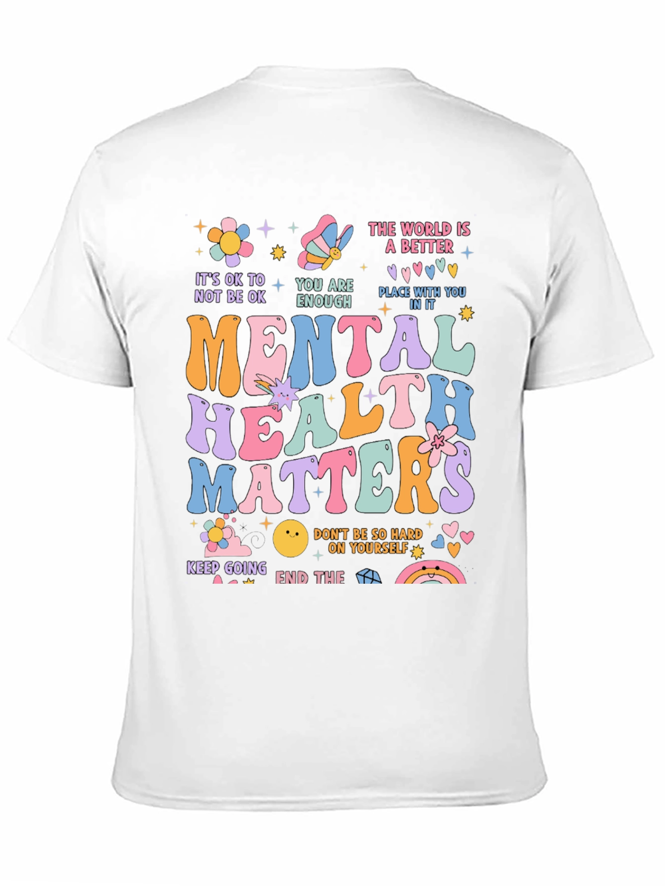 Mental Health Matters Graphic T-Shirt