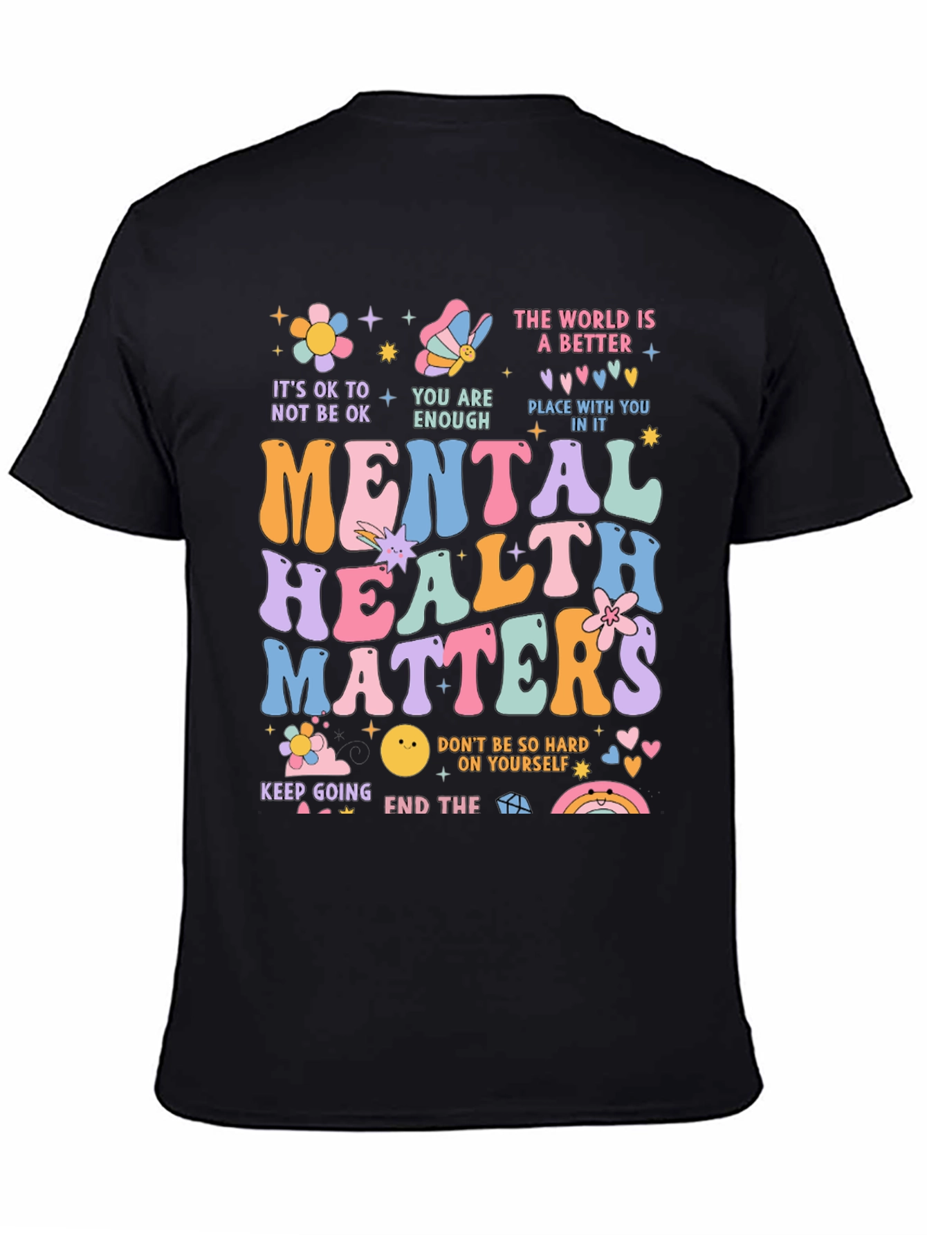 Mental Health Matters Graphic T-Shirt