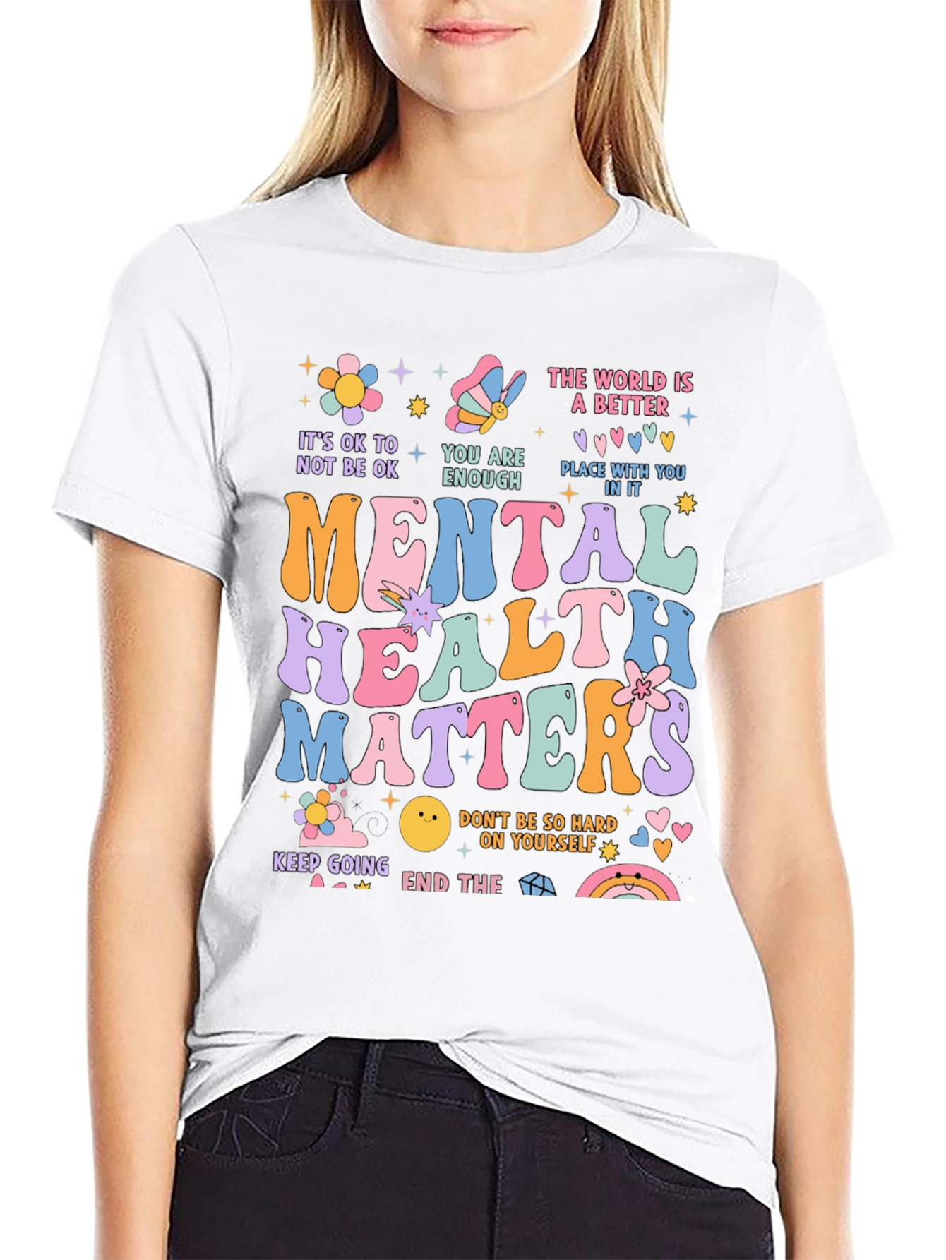 Mental Health Matters Graphic T-Shirt