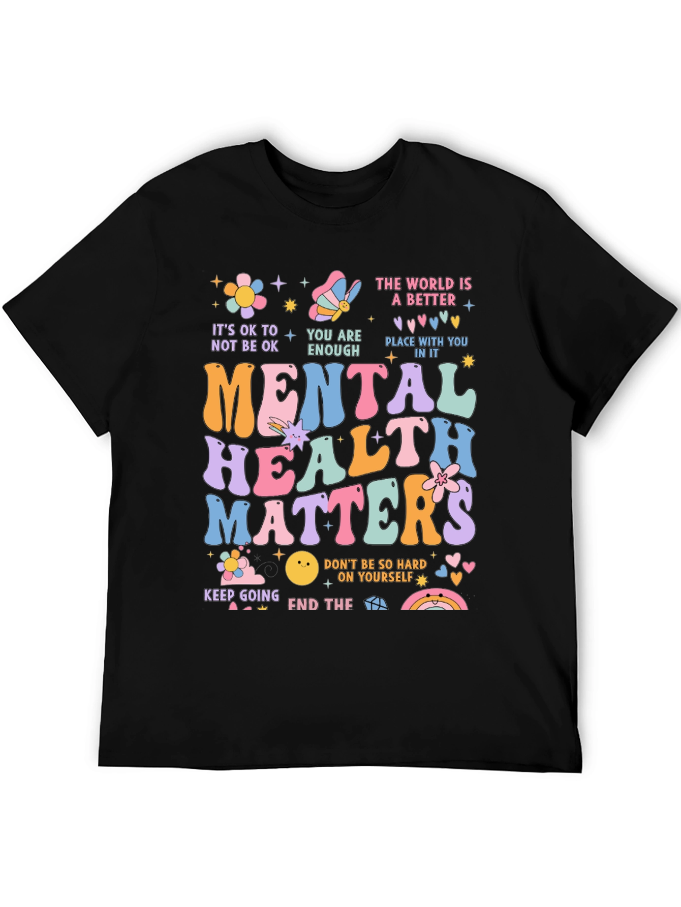 Mental Health Matters Graphic T-Shirt