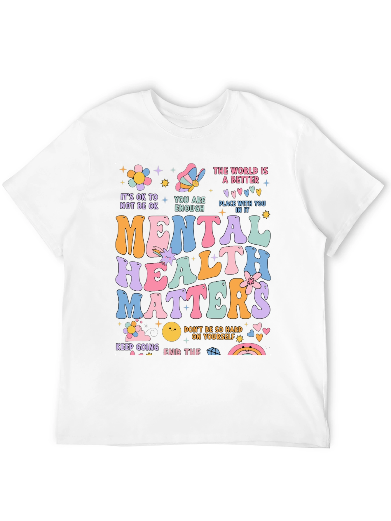 Mental Health Matters Graphic T-Shirt