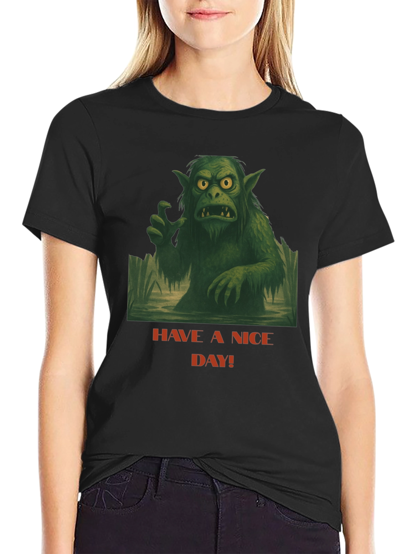 Swamp Monster Tee - Have A Nice Day!