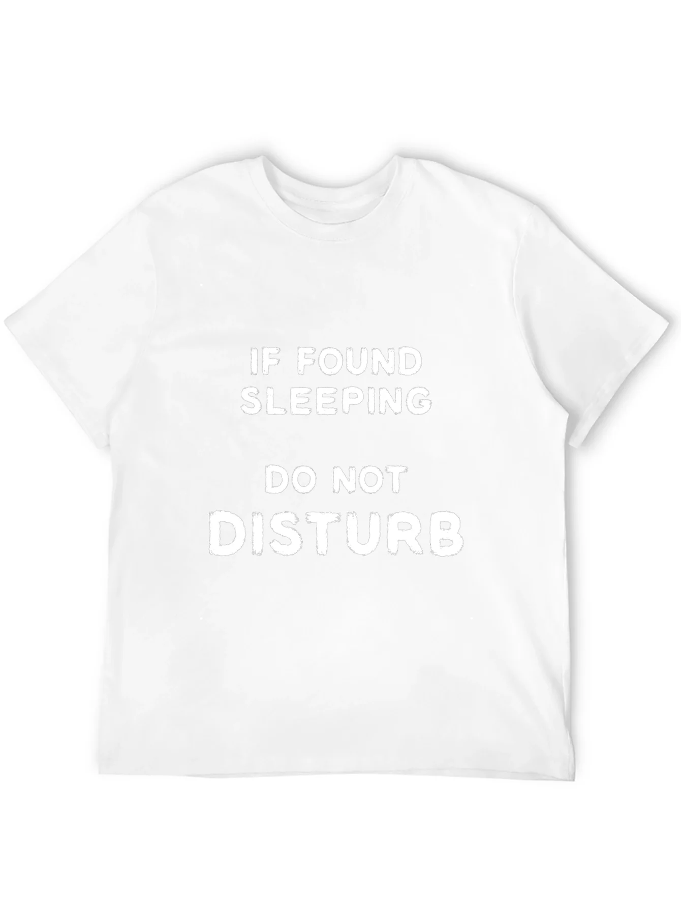 Funny Sleeping Graphic Tee - Do Not Disturb