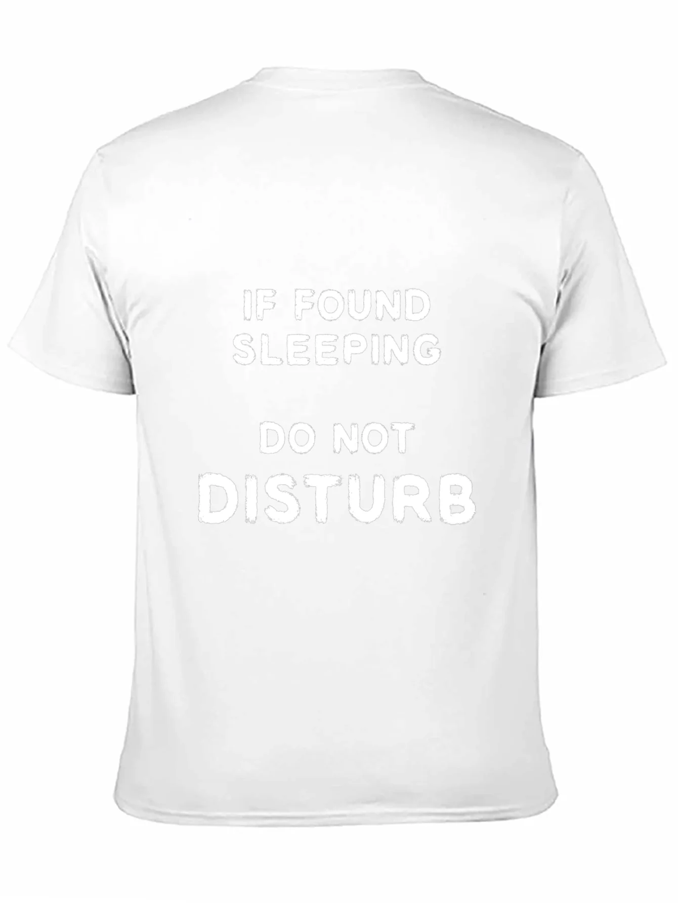 Funny Sleeping Graphic Tee - Do Not Disturb