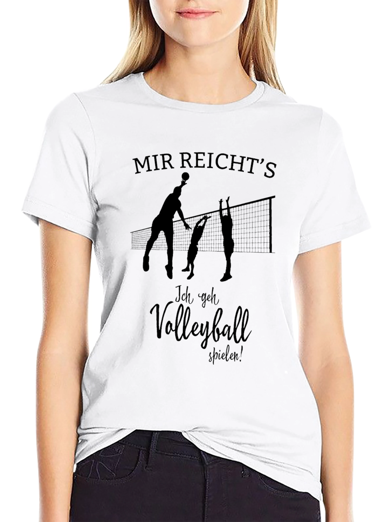 Volleyball Graphic Tee - Mir Reichtss