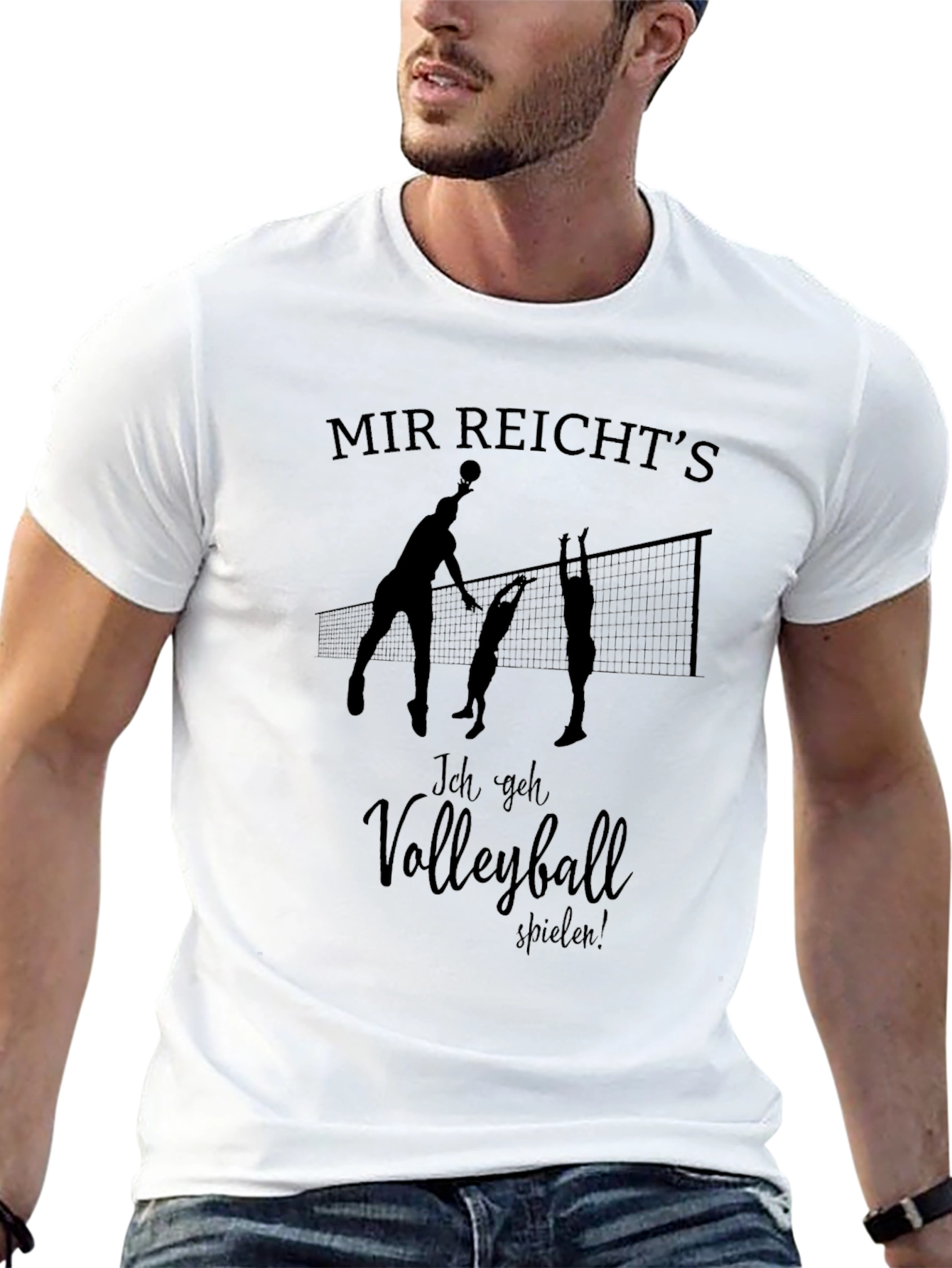 Volleyball Graphic Tee - Mir Reichtss
