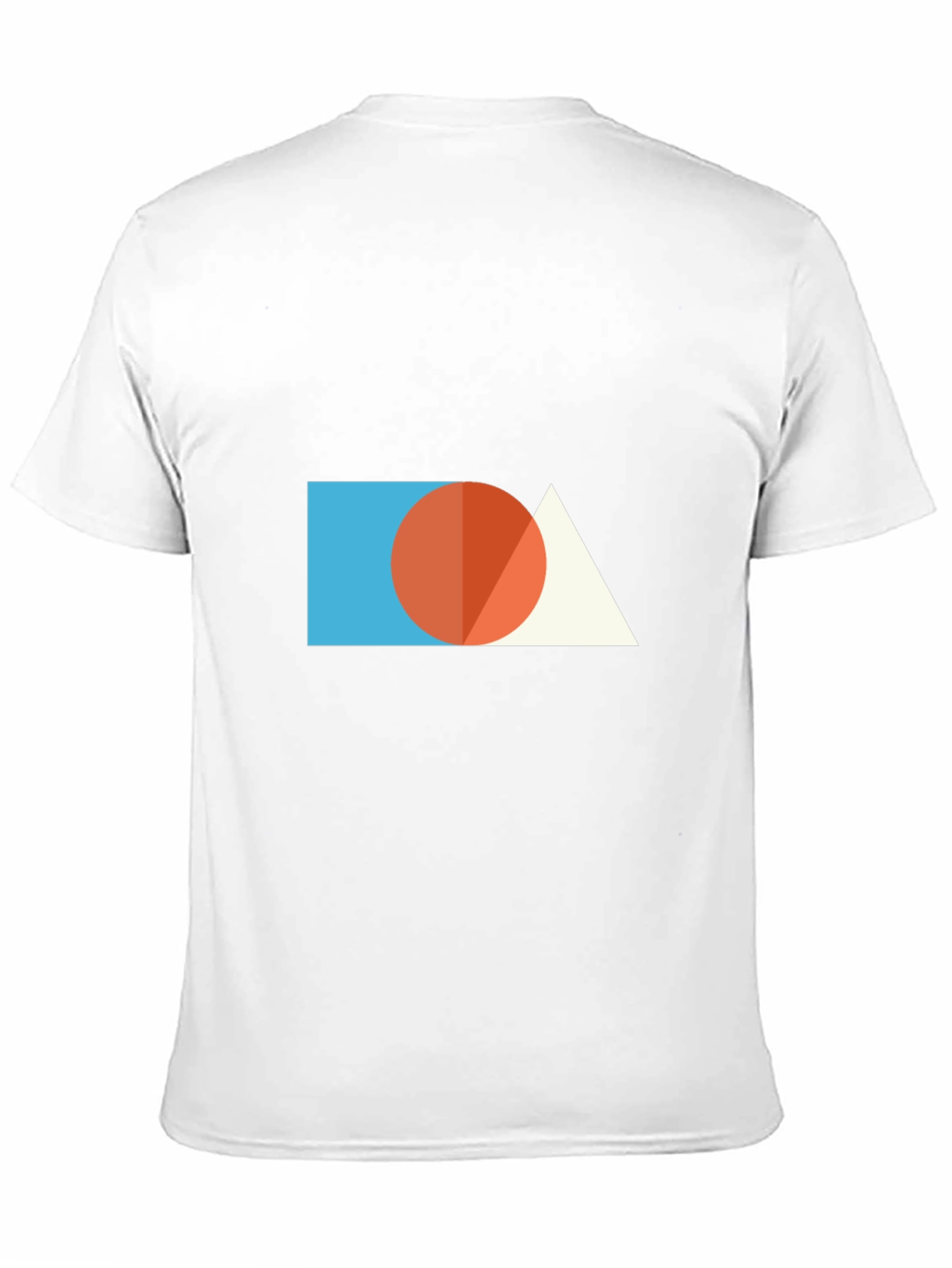 Geometric Graphic Tee - Modern Minimalist Design