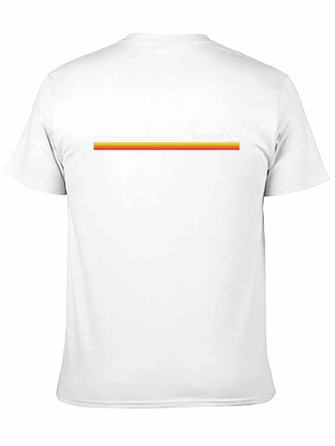 Snowbird Retro Mountain Graphic Tee - Black