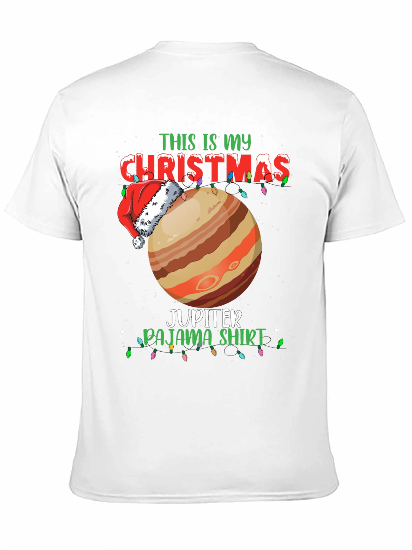 Christmas Jupiter Pajama T-Shirt