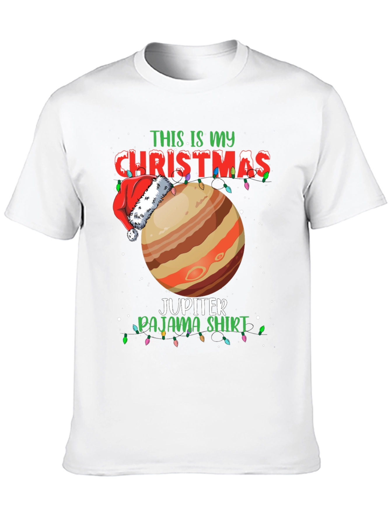 Christmas Jupiter Pajama T-Shirt