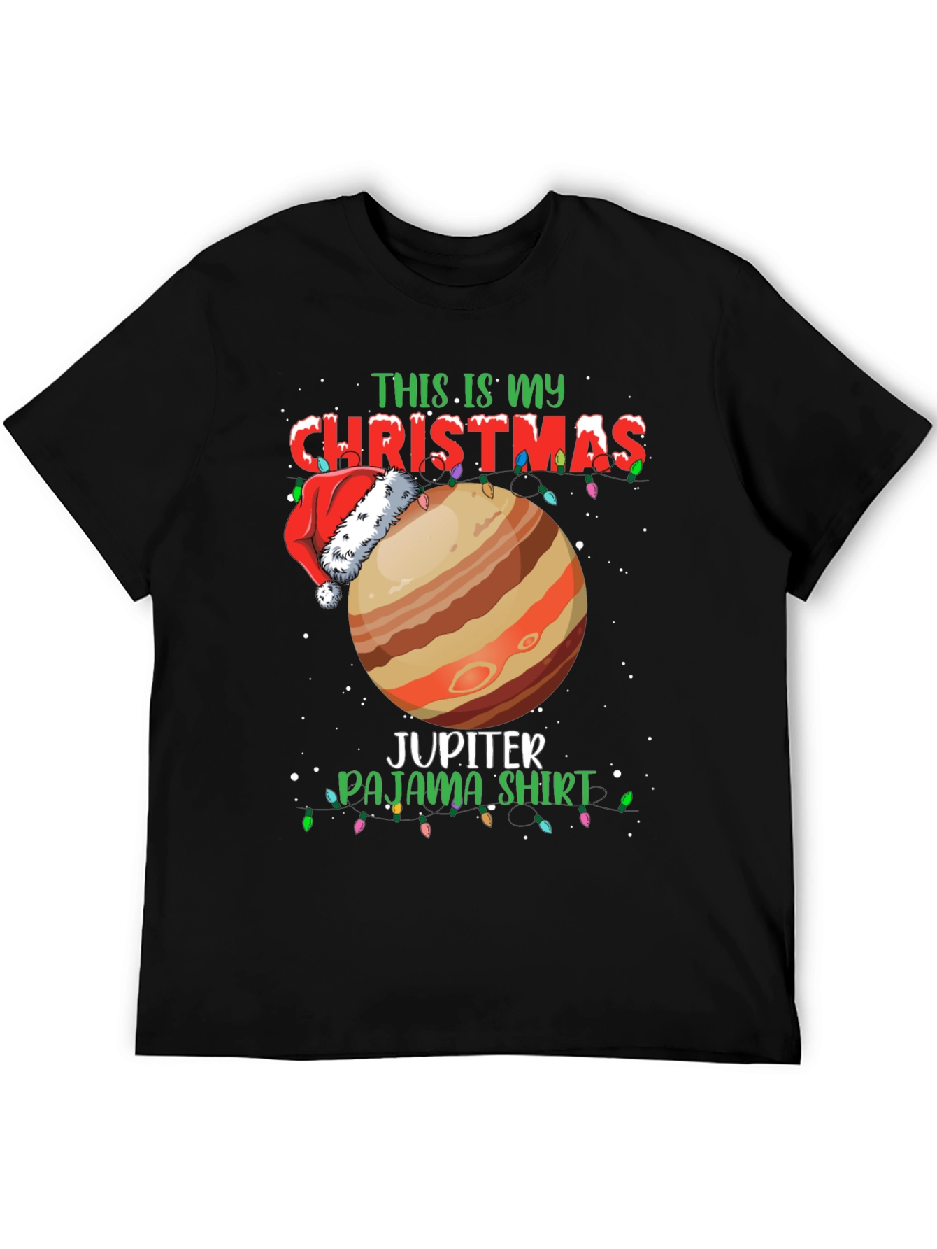Christmas Jupiter Pajama T-Shirt