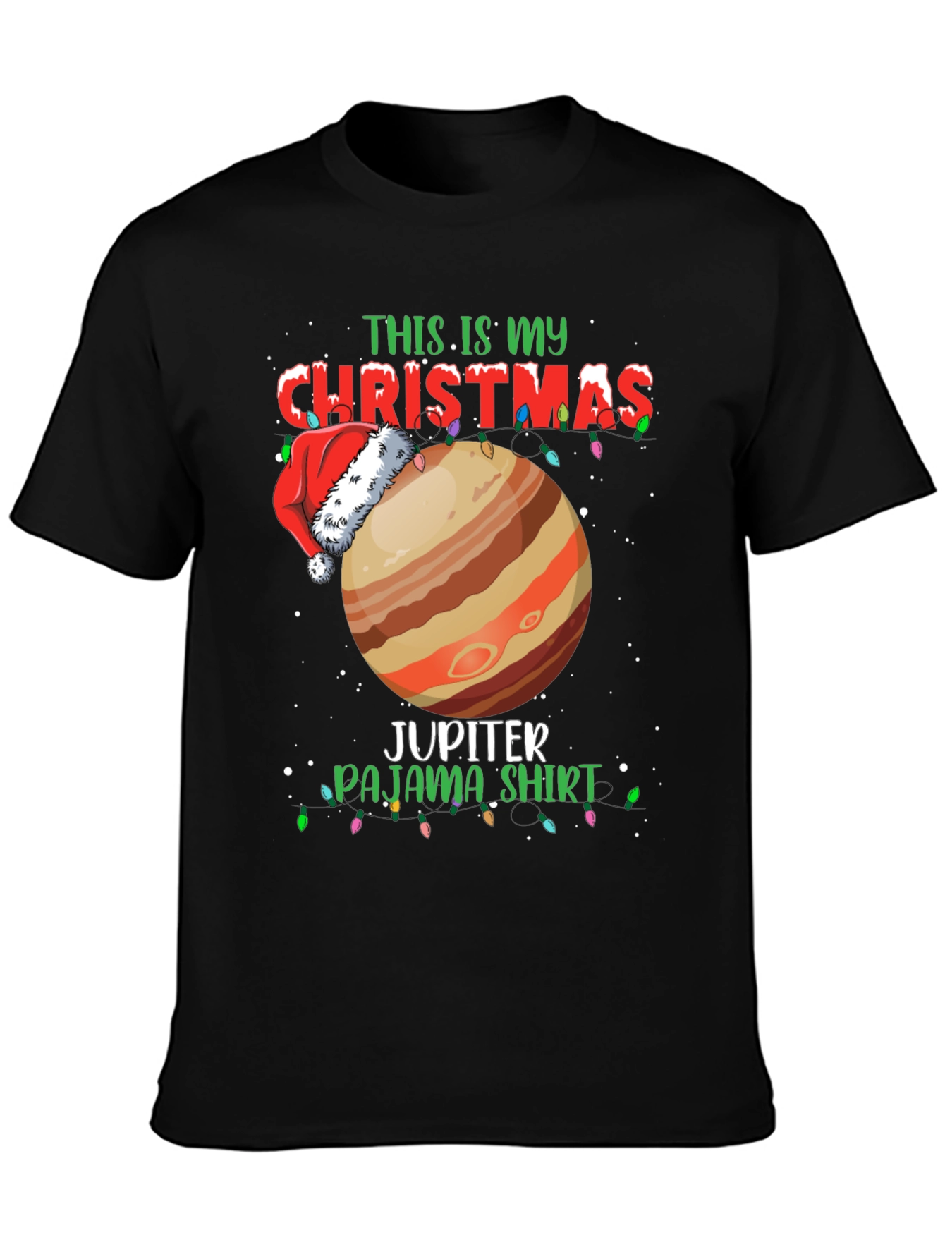 Christmas Jupiter Pajama T-Shirt