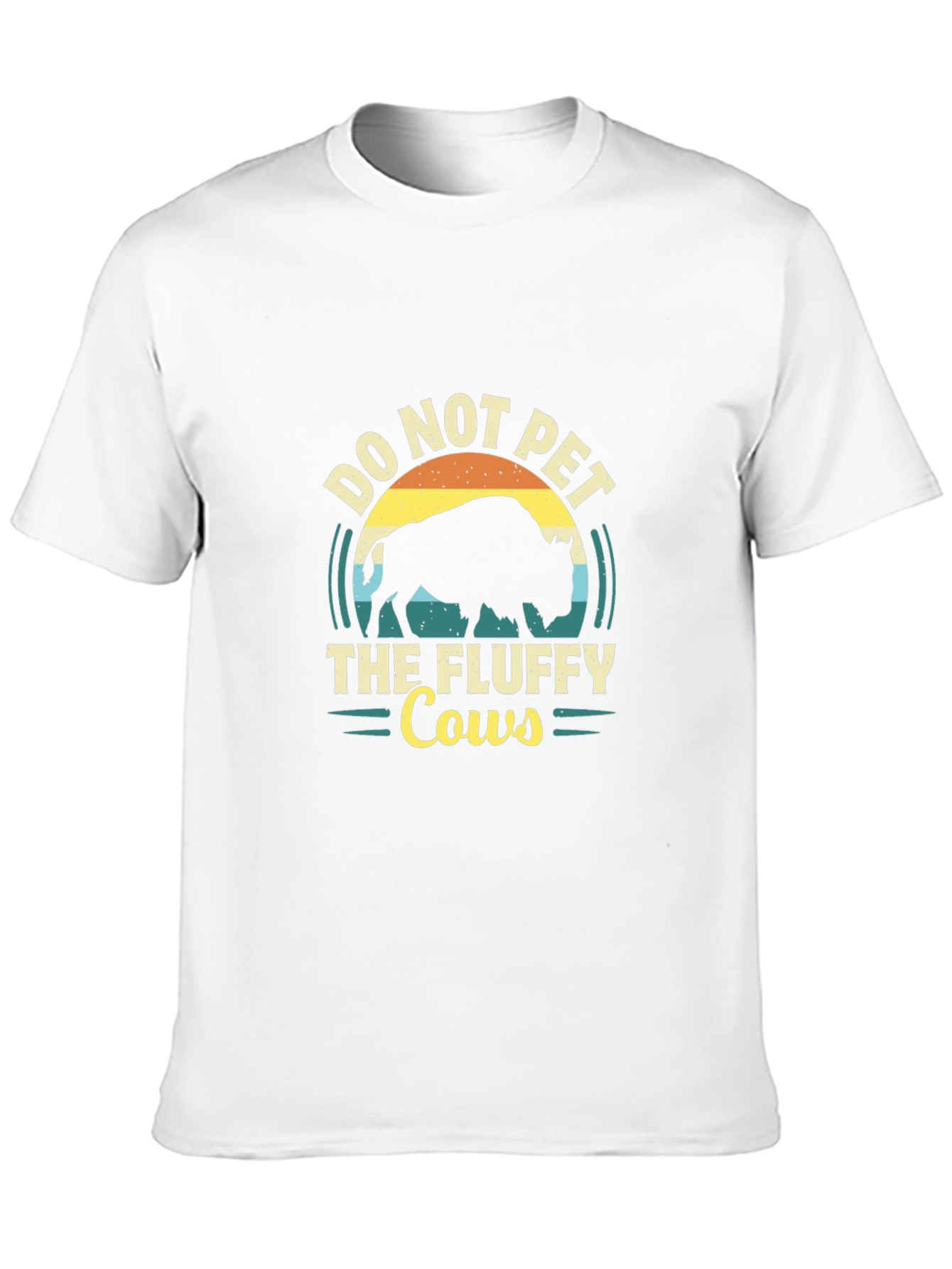 Do Not Pet The Fluffy Cows T-Shirt