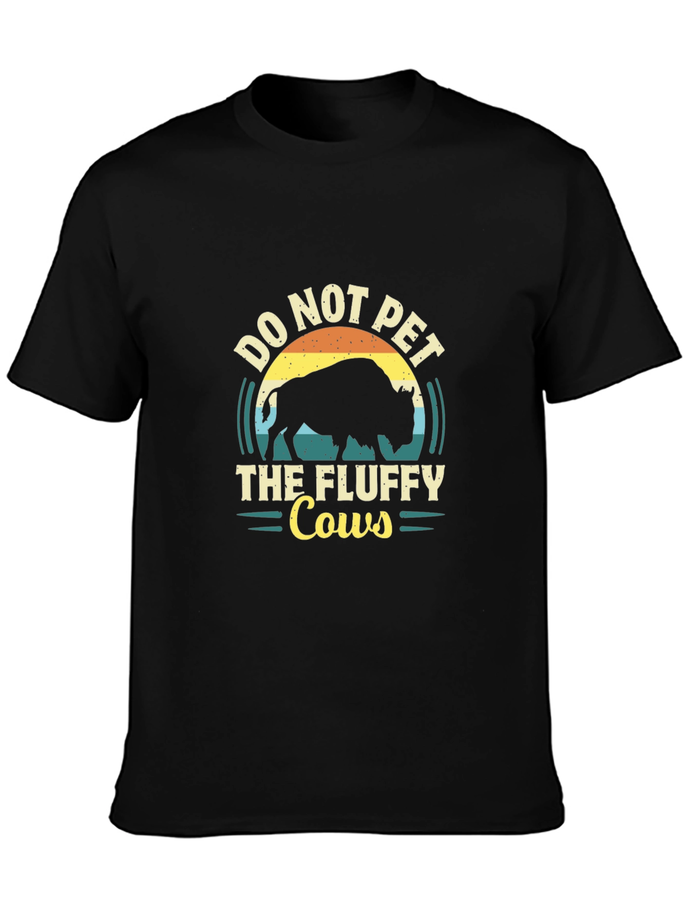 Do Not Pet The Fluffy Cows T-Shirt