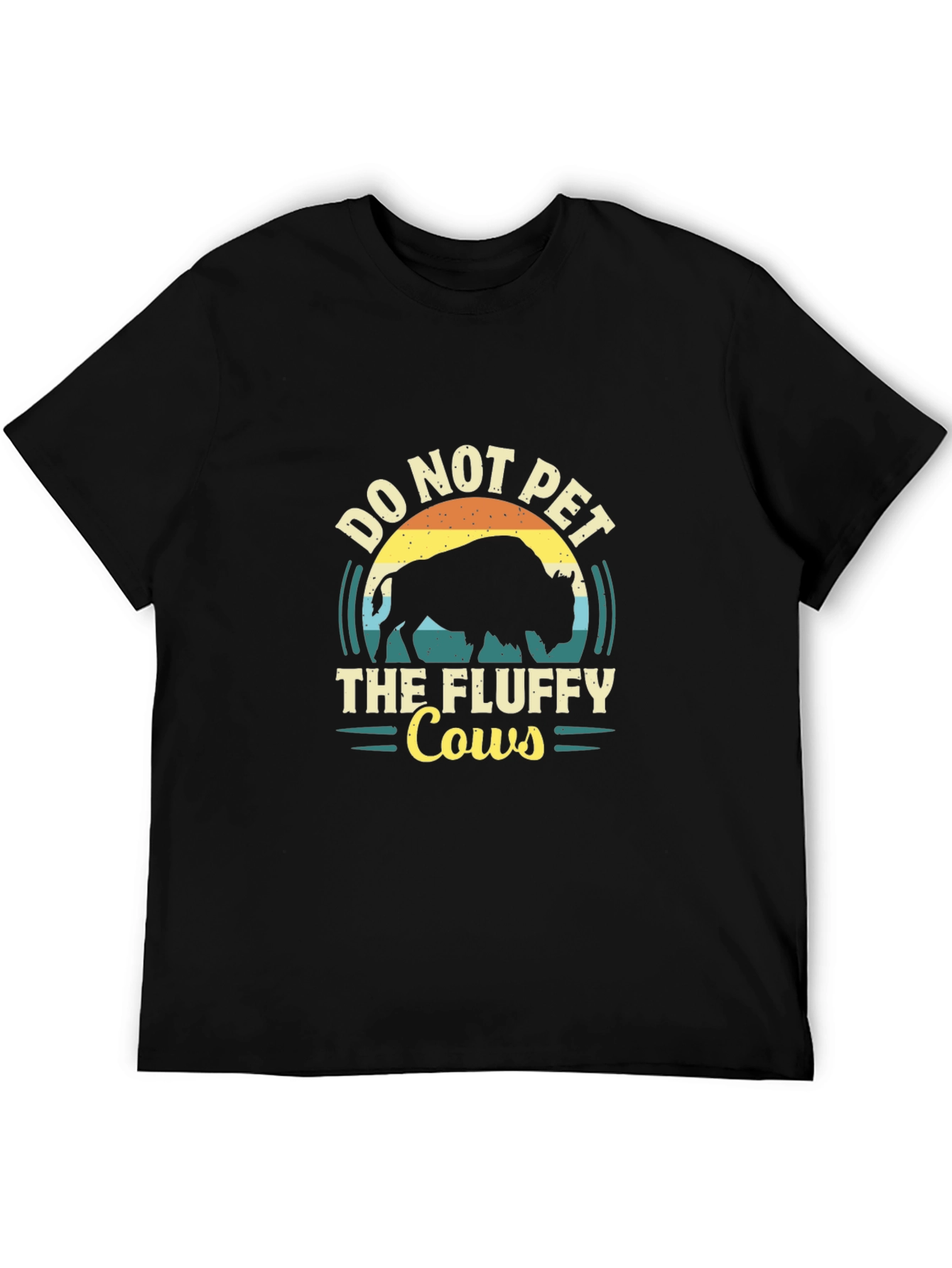 Do Not Pet The Fluffy Cows T-Shirt