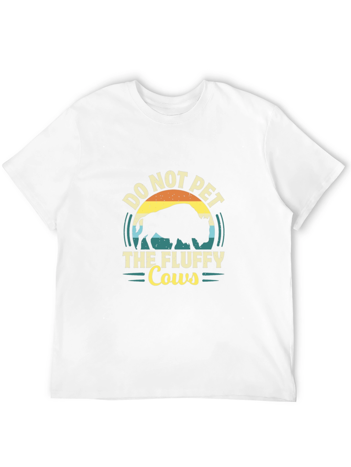 Do Not Pet The Fluffy Cows T-Shirt