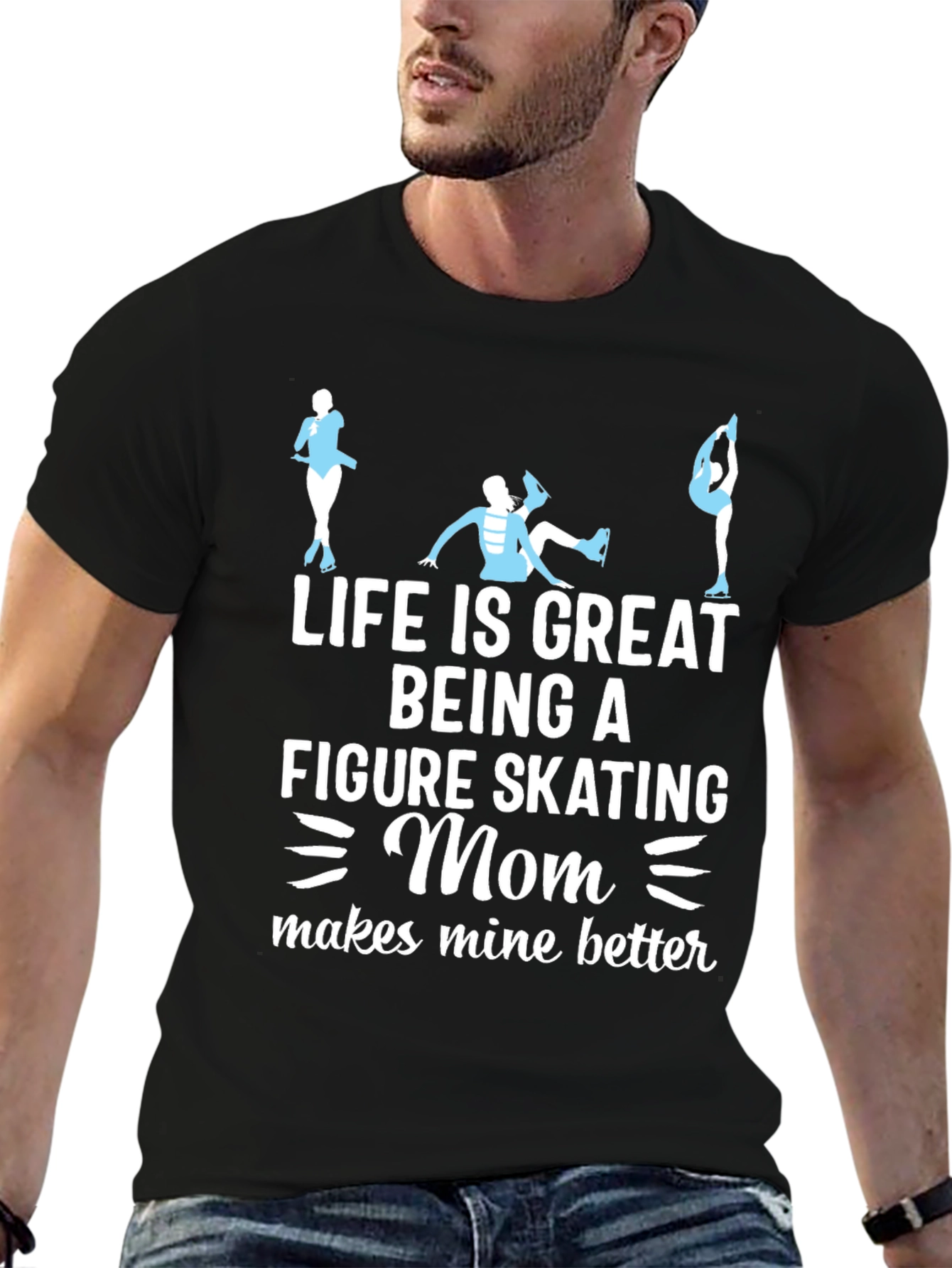Figure Skating Mom T-Shirt - Ice Skating Tee