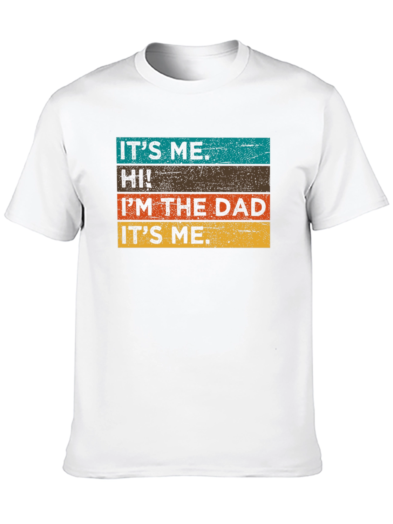 Its Me. Hi! Im the Dad T-Shirt - Black