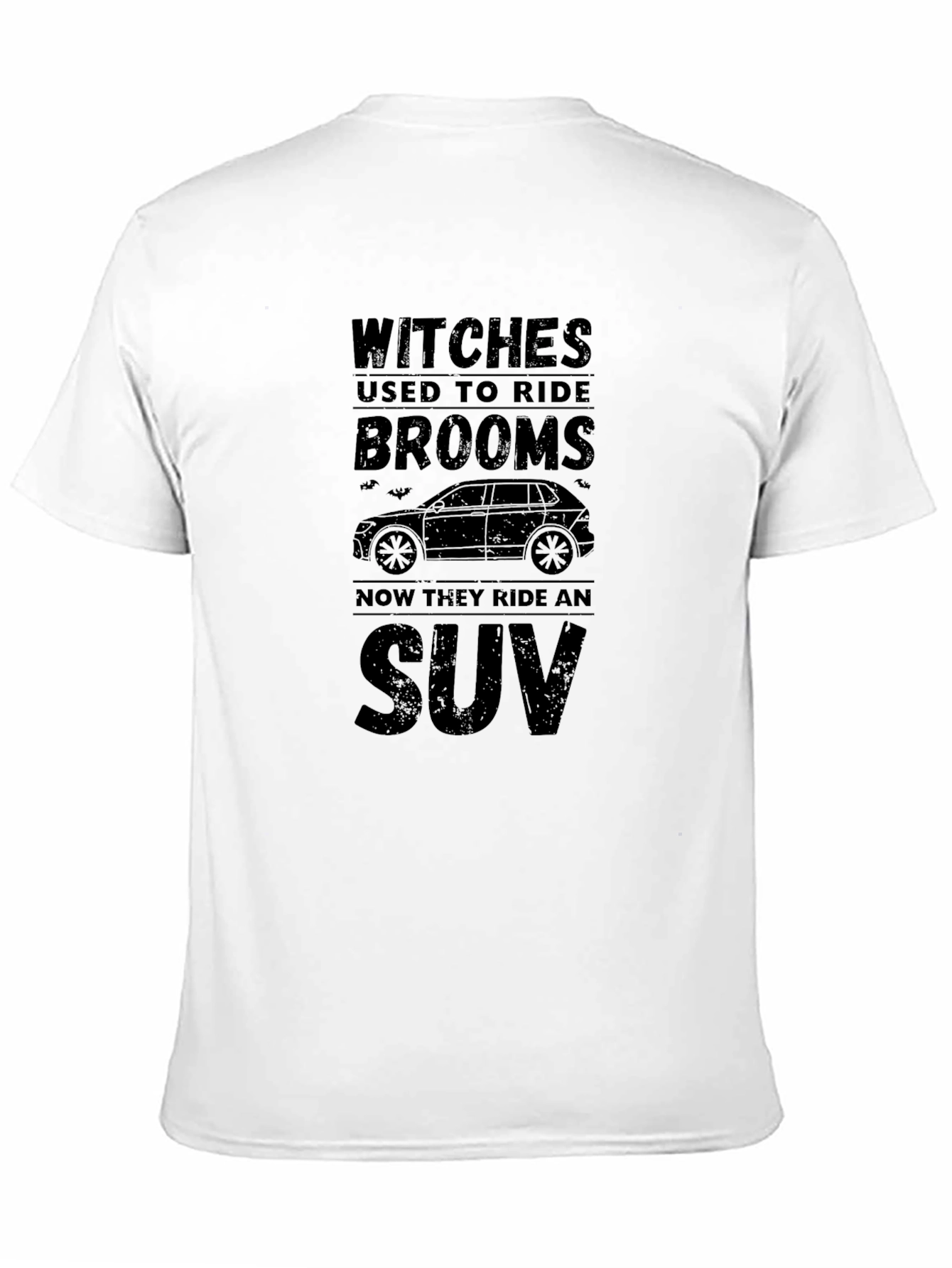 Witches Ride SUV Funny Halloween Graphic Tee