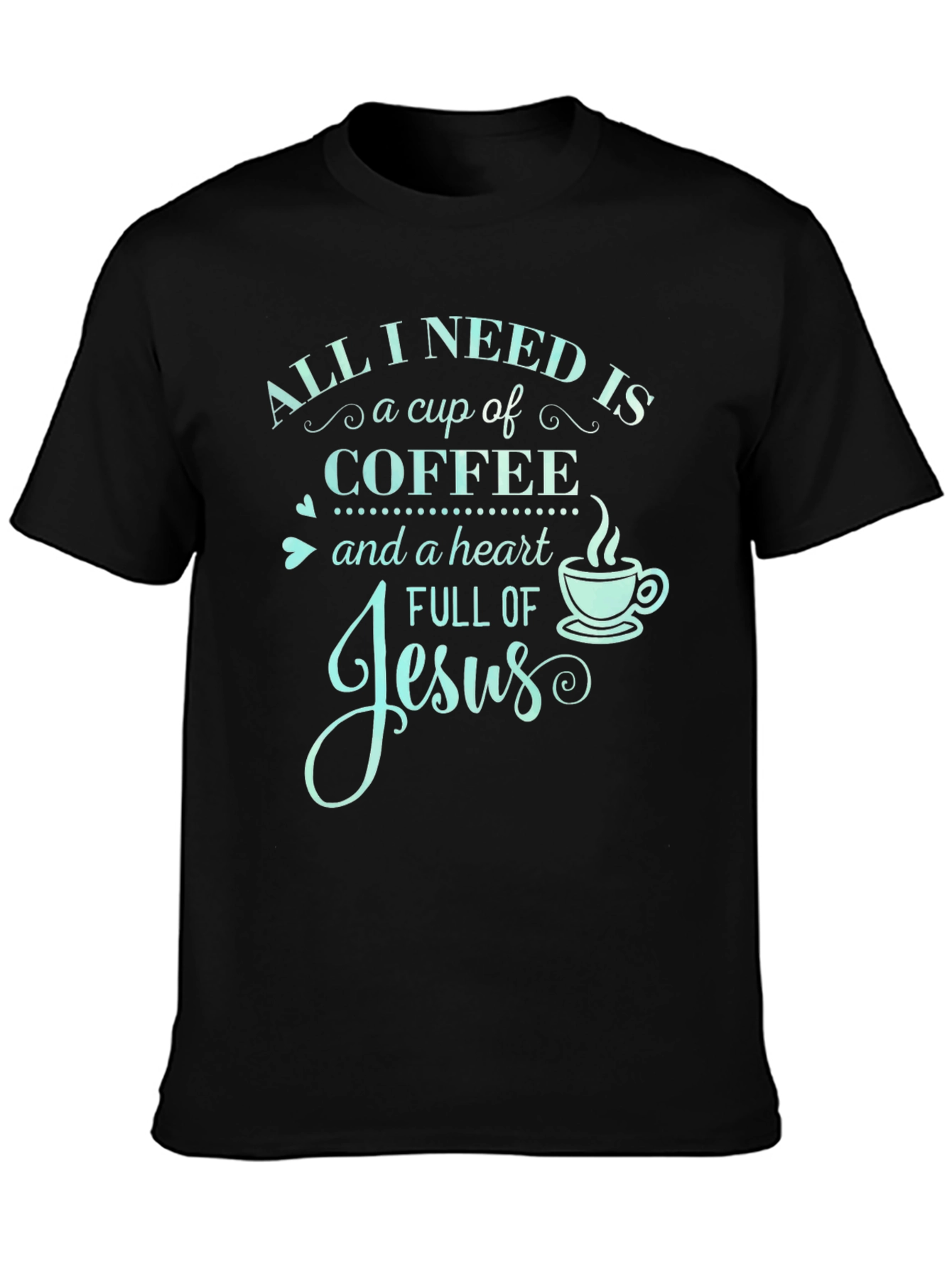 Coffee & Jesus Graphic T-Shirt