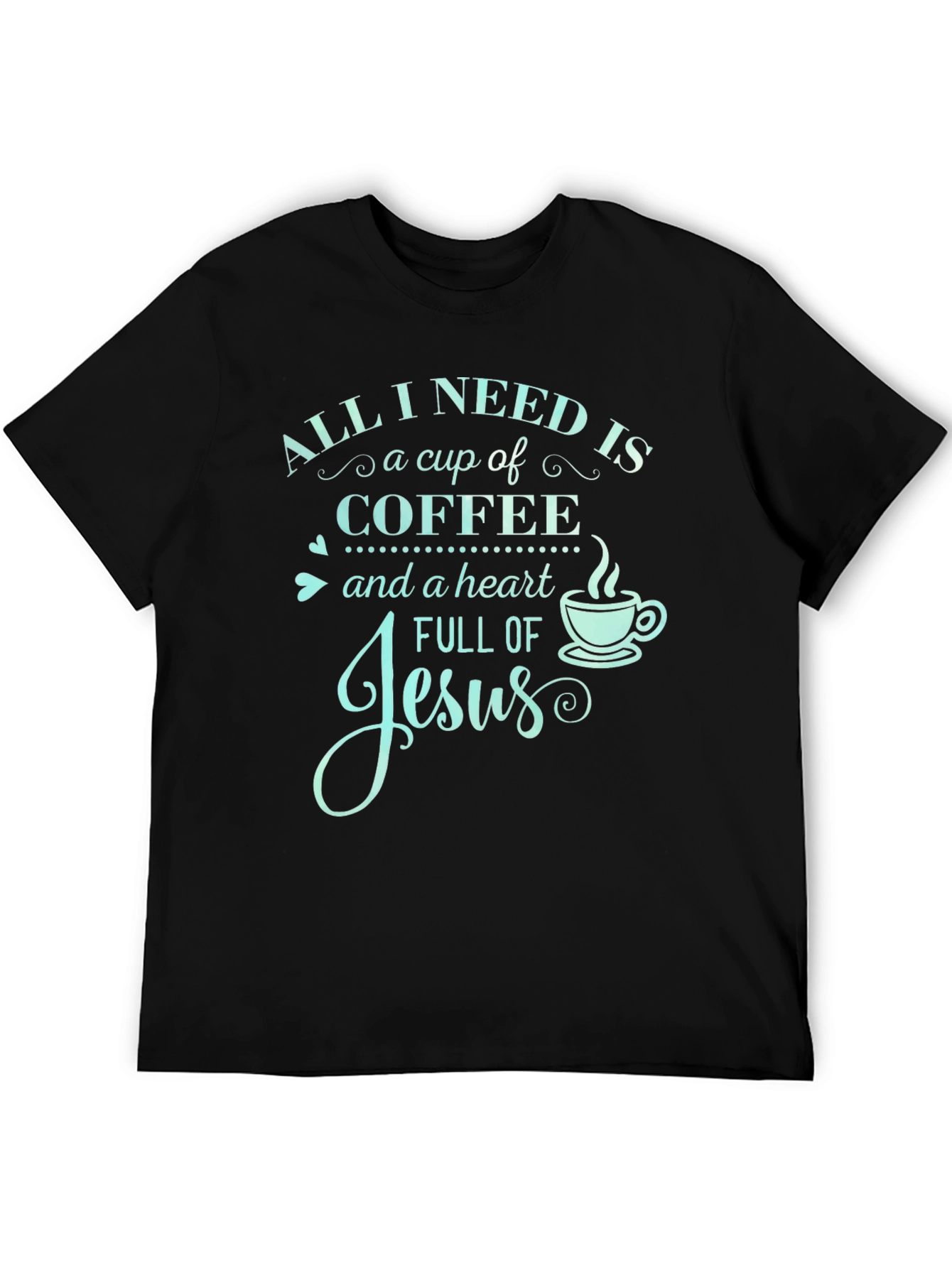Coffee & Jesus Graphic T-Shirt