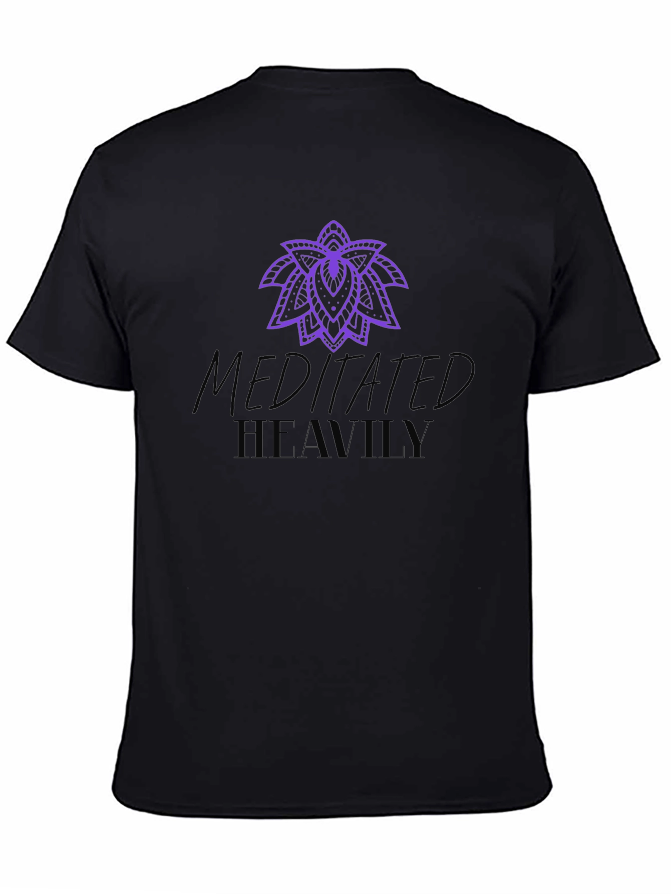Meditated Heavily Graphic Tee
