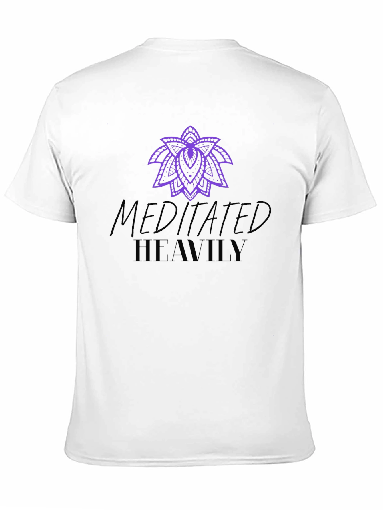 Meditated Heavily Graphic Tee