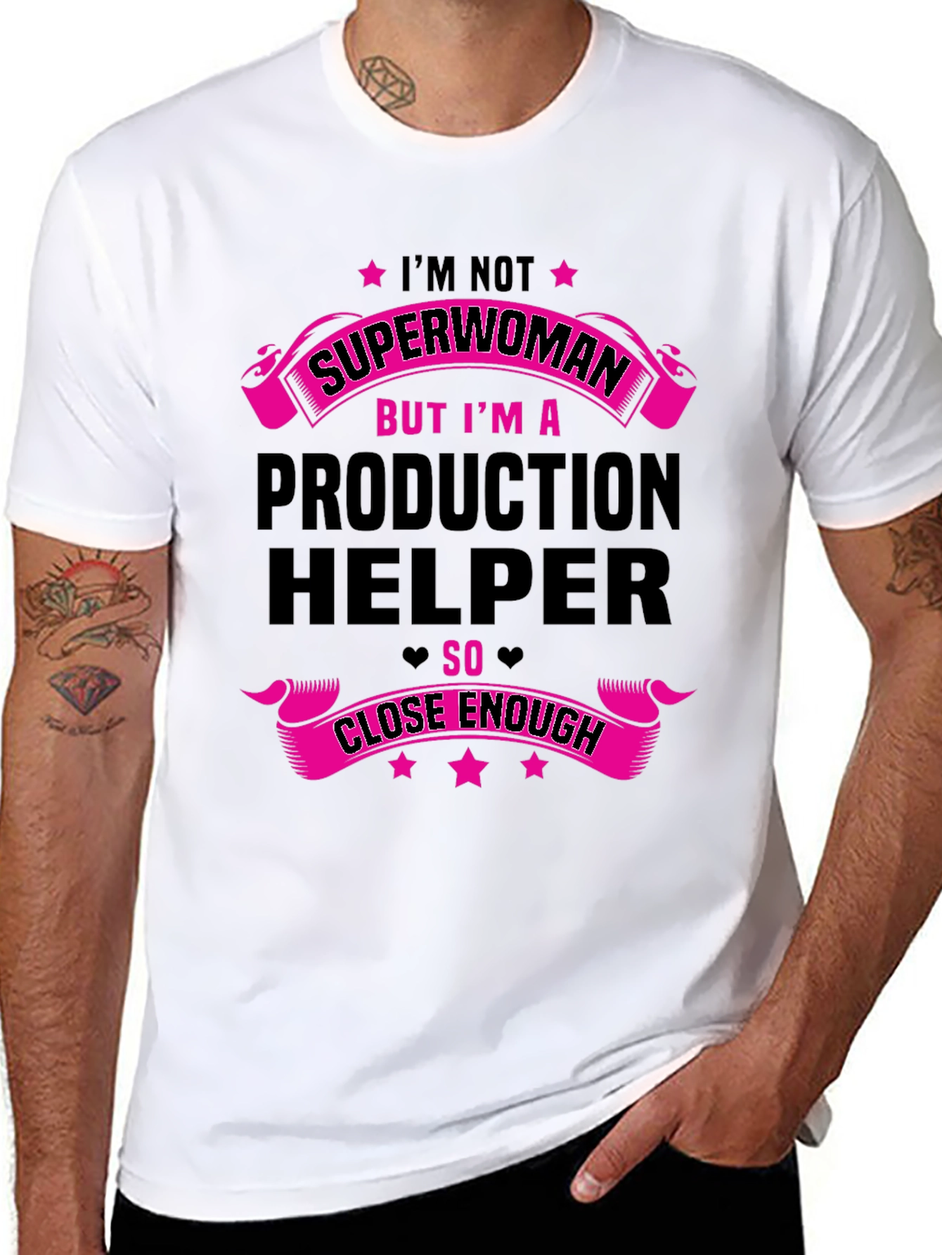 Production Helper T-Shirt - Superwoman Alternative