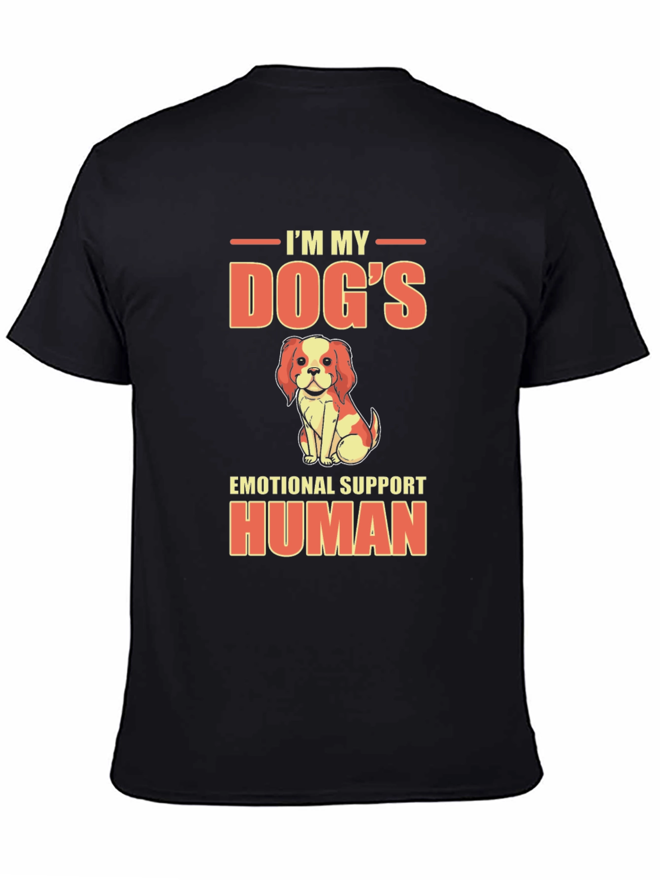 Dogs Emotional Support Human T-Shirt