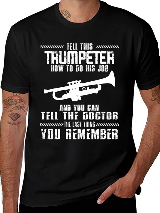 Trumpeter & Doctor T-Shirt - Funny Musician Gift