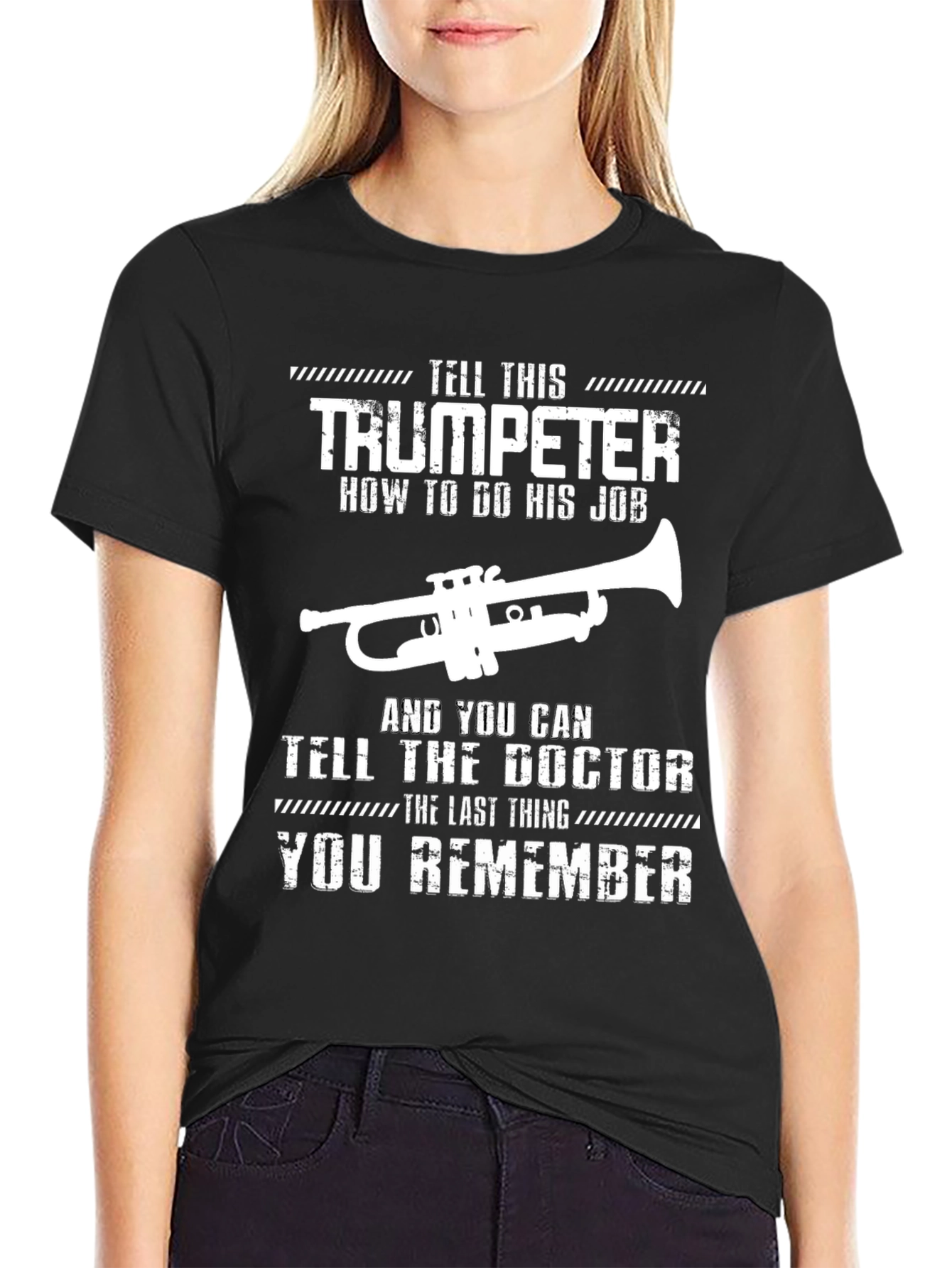 Trumpeter & Doctor T-Shirt - Funny Musician Gift