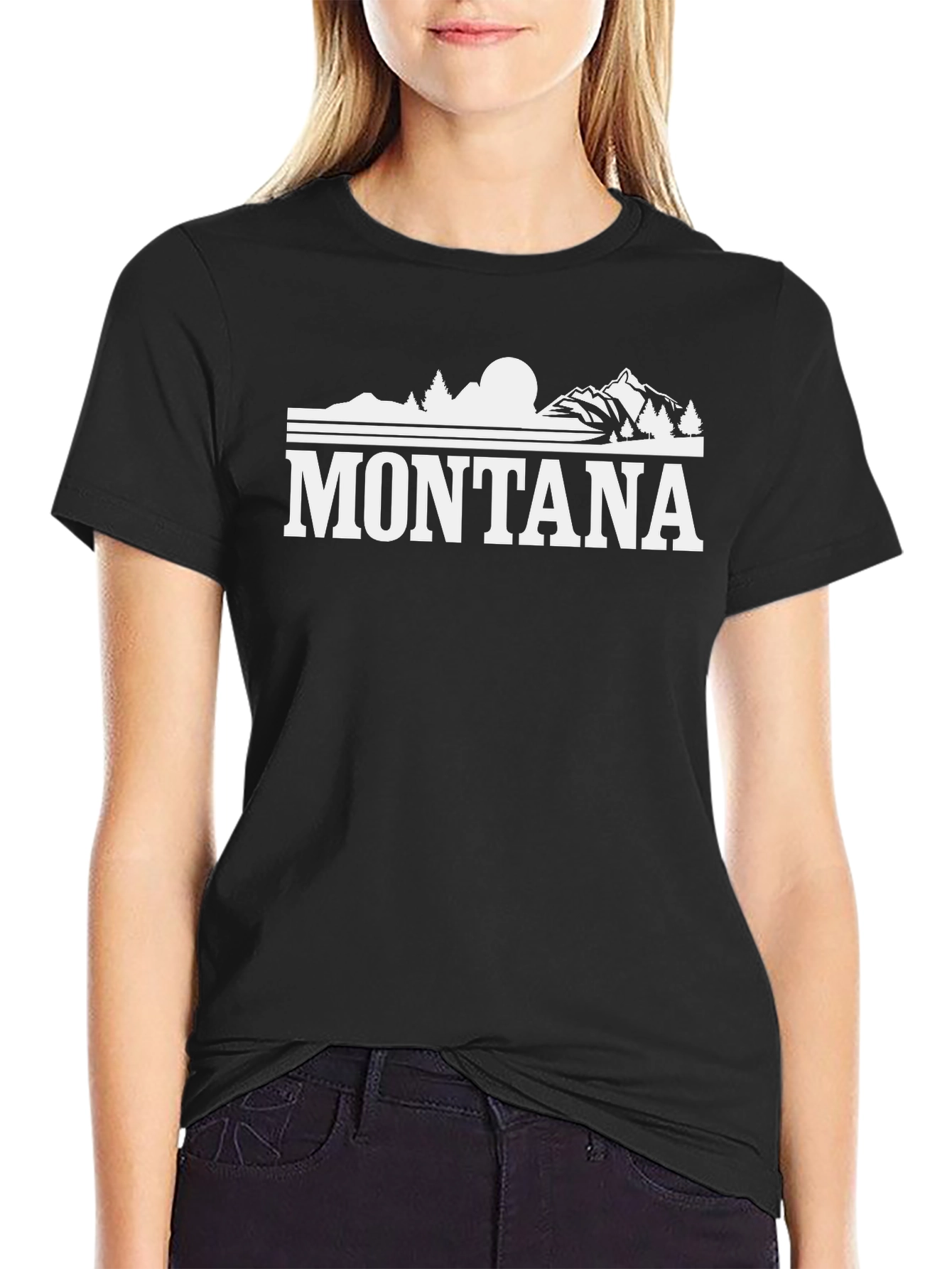 Montana Graphic Tee - Stylish Outdoor Adventure Shirt