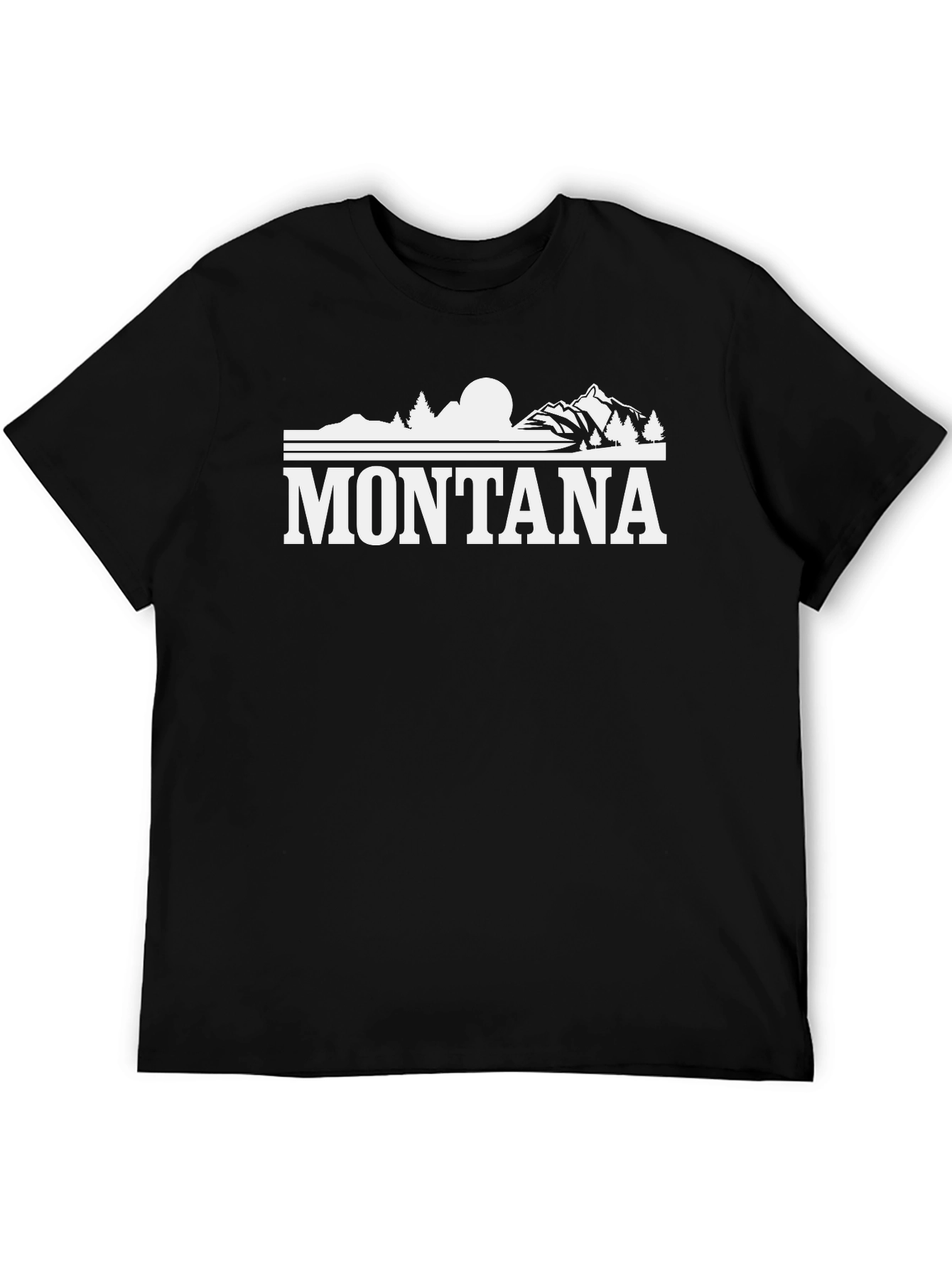 Montana Graphic Tee - Stylish Outdoor Adventure Shirt