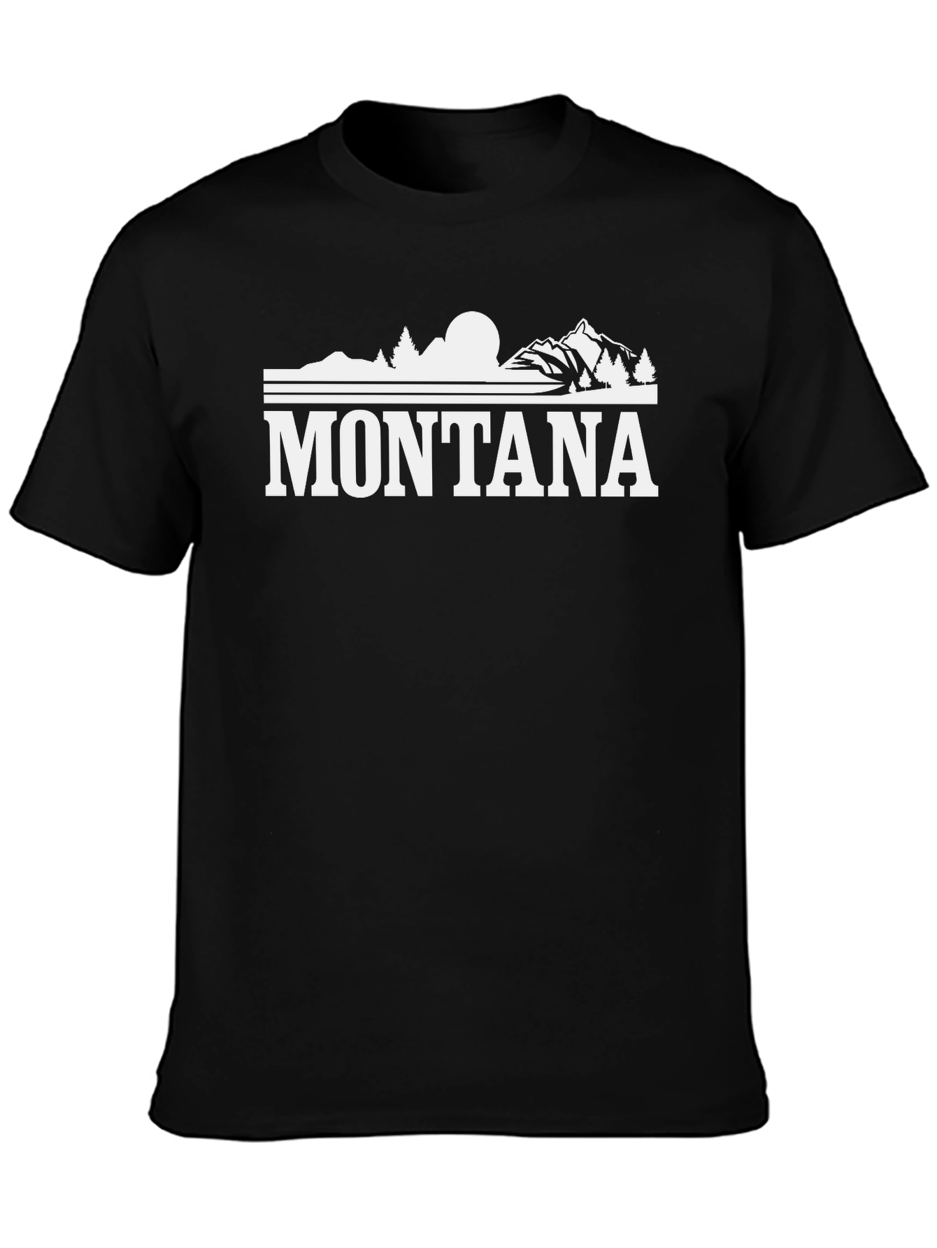 Montana Graphic Tee - Stylish Outdoor Adventure Shirt