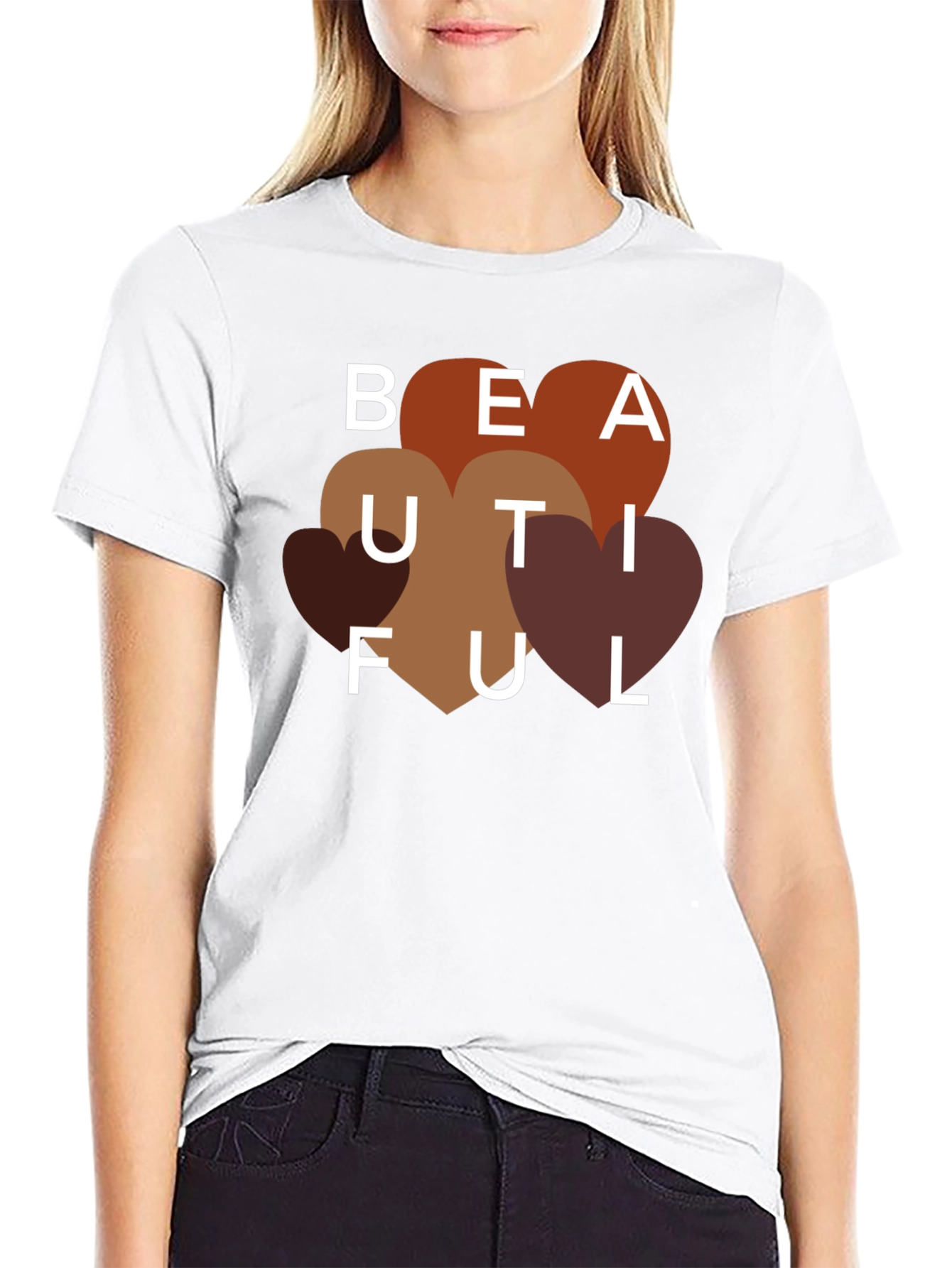 Beautiful Heart Tee - Stylish Graphic T-Shirt
