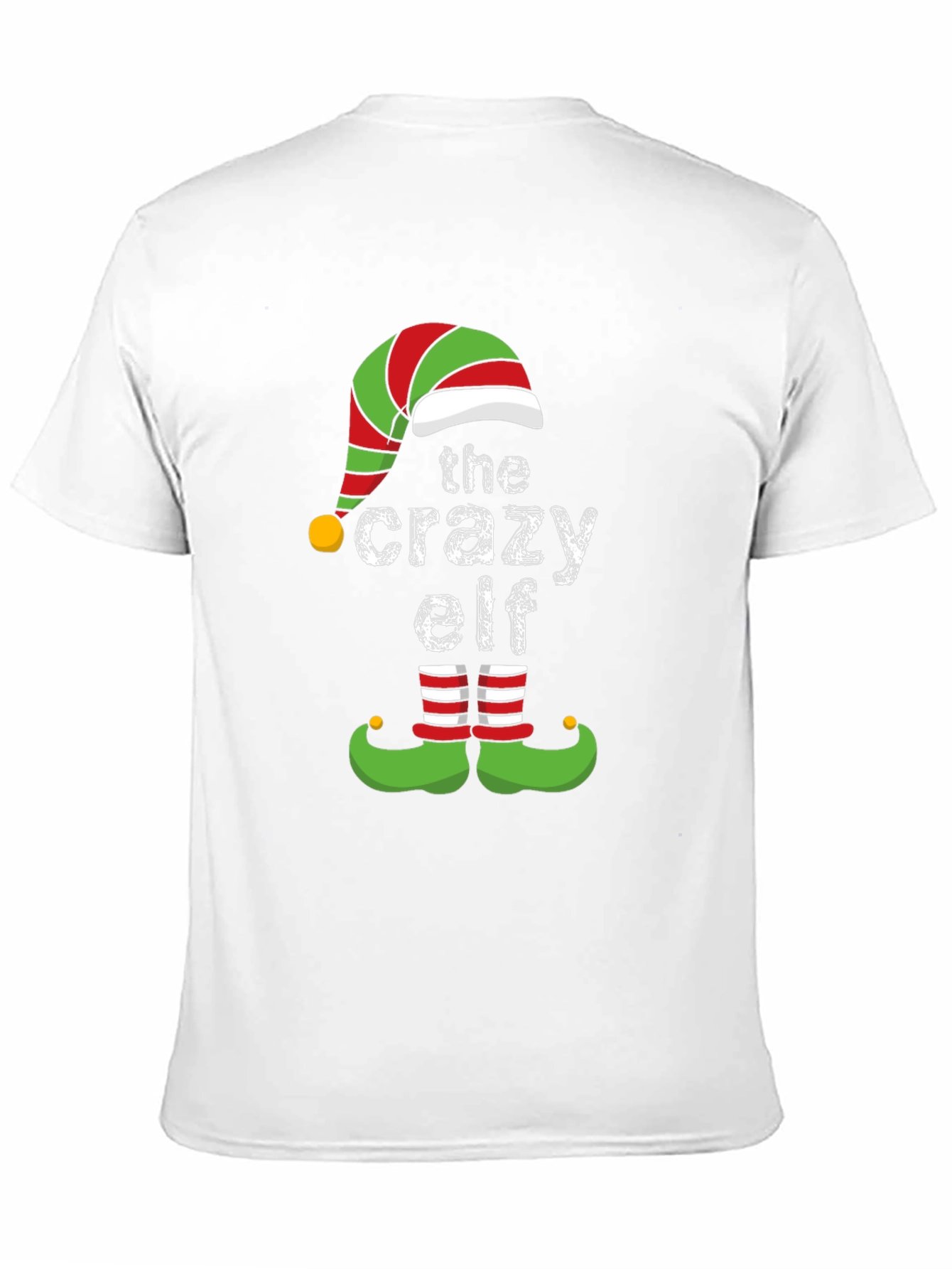 The Crazy Elf Christmas T-Shirt Holiday Tee