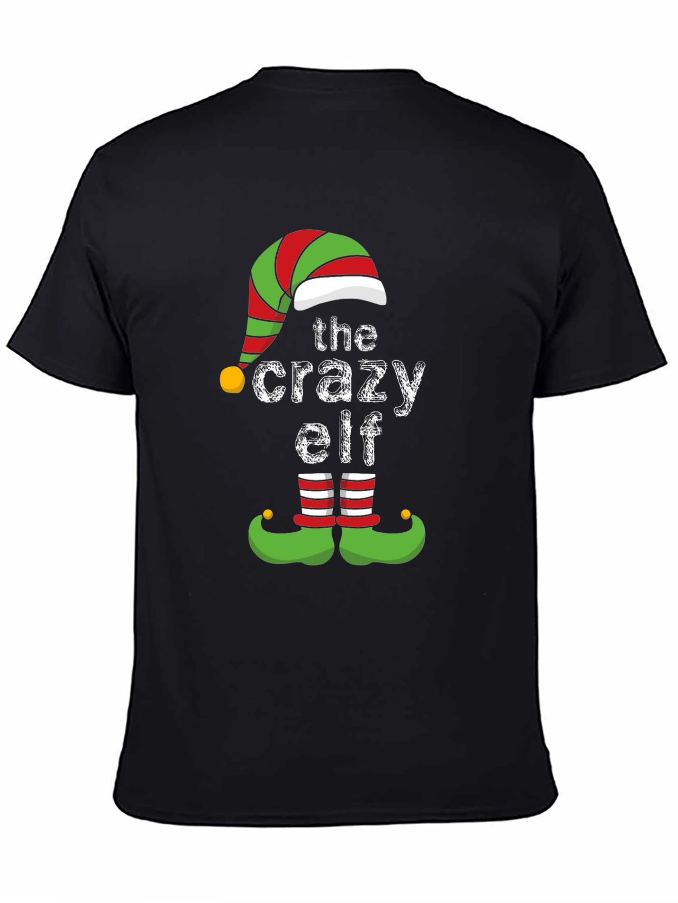 The Crazy Elf Christmas T-Shirt Holiday Tee