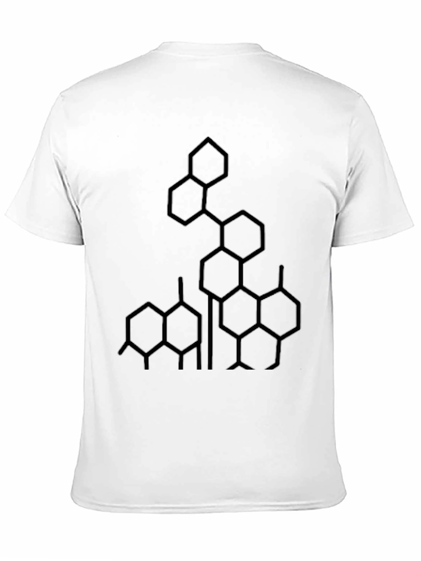 Geometric Graphic Tee - Modern Style